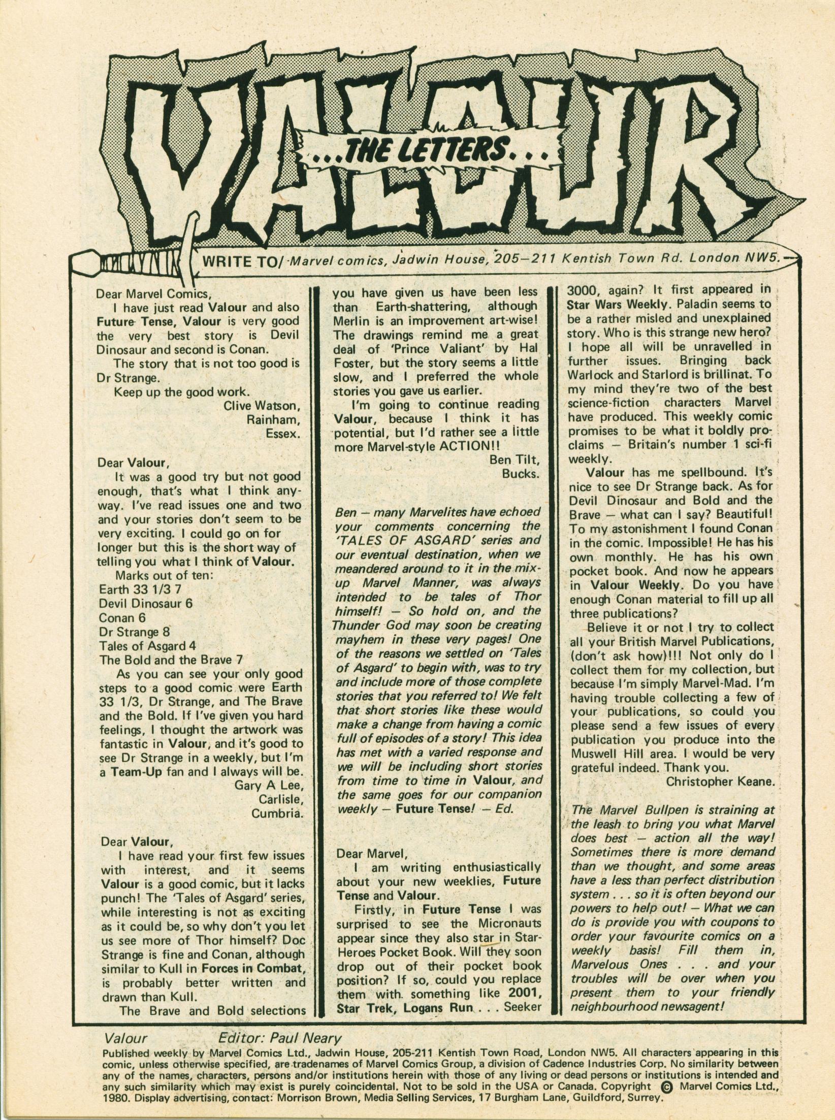 Read online Valour comic -  Issue #8 - 26