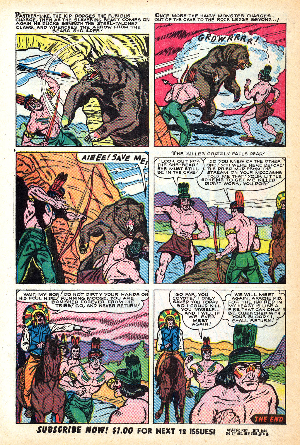 Read online Apache Kid comic -  Issue #4 - 32