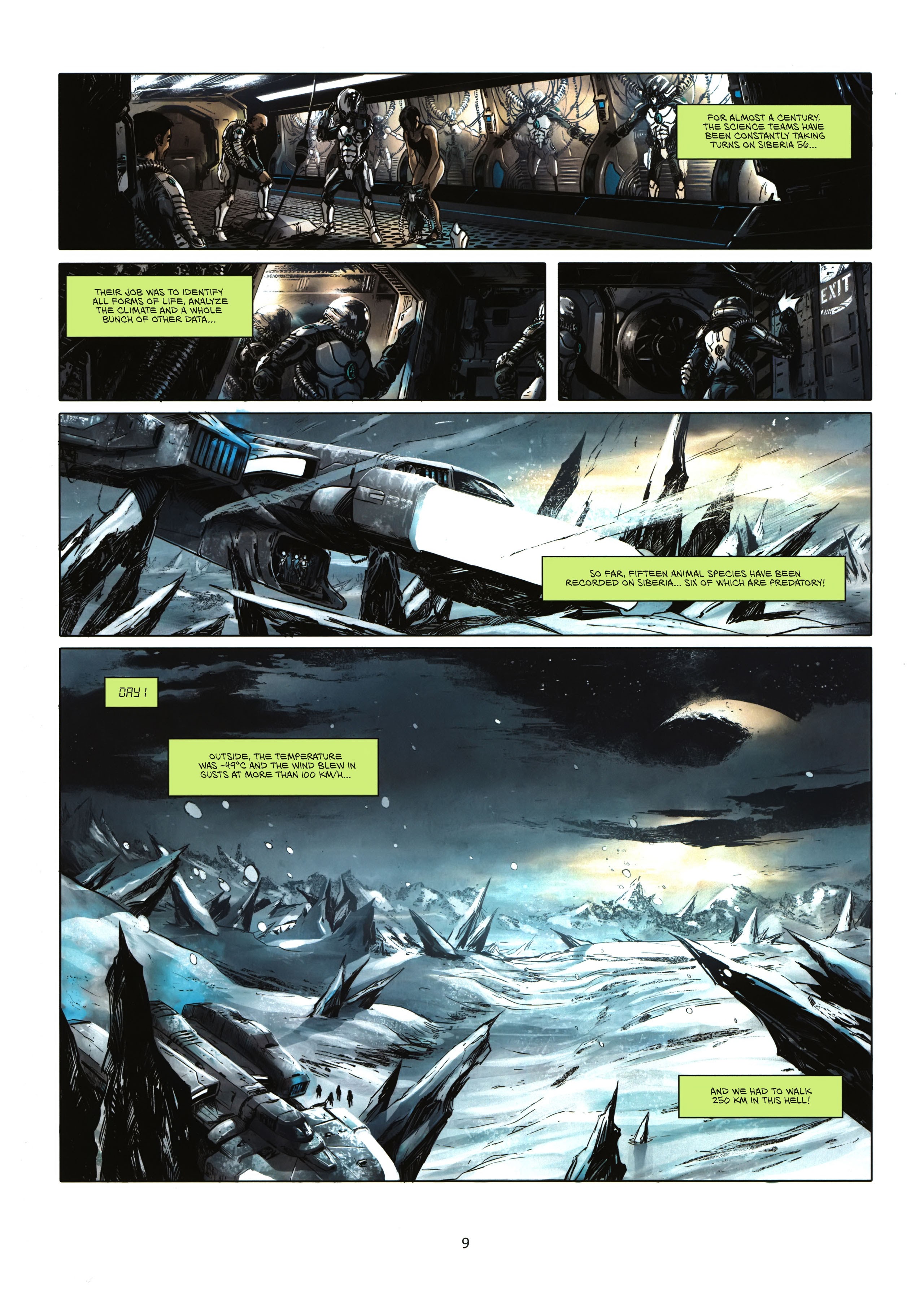 Read online Siberia 56 comic -  Issue #1 - 10