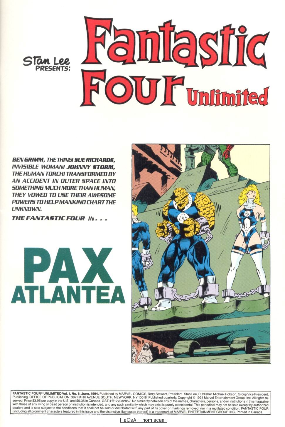 Read online Fantastic Four Unlimited comic -  Issue #6 - 2