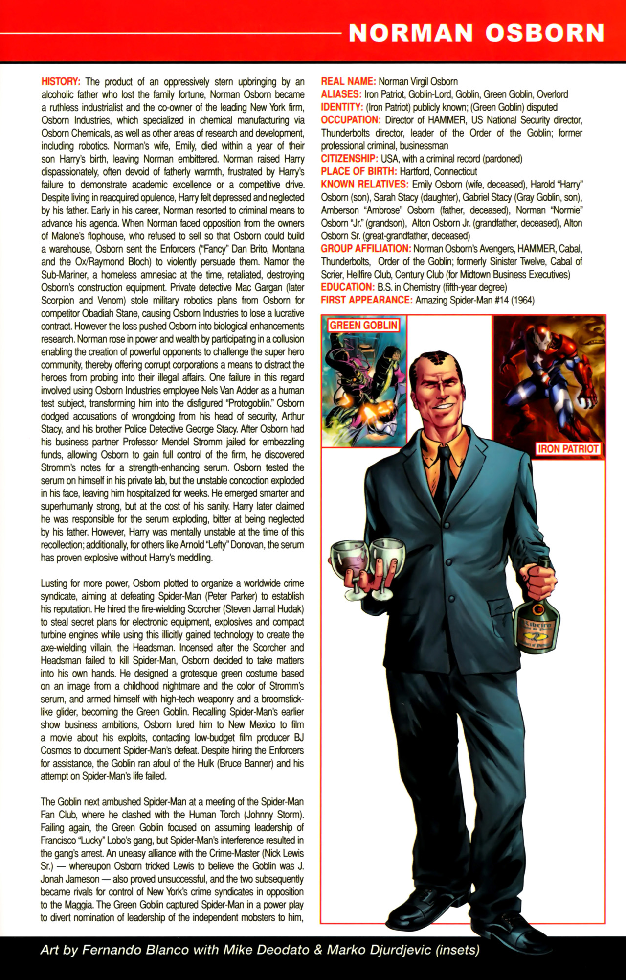 Read online Dark Reign: The Goblin Legacy comic -  Issue # Full - 57