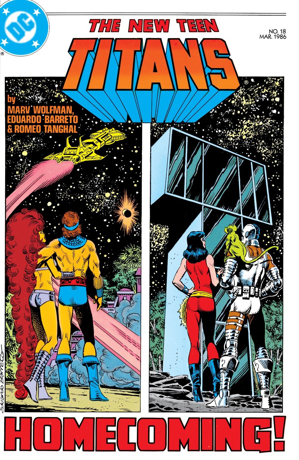 The New Teen Titans (1984) issue 18 - Page 1