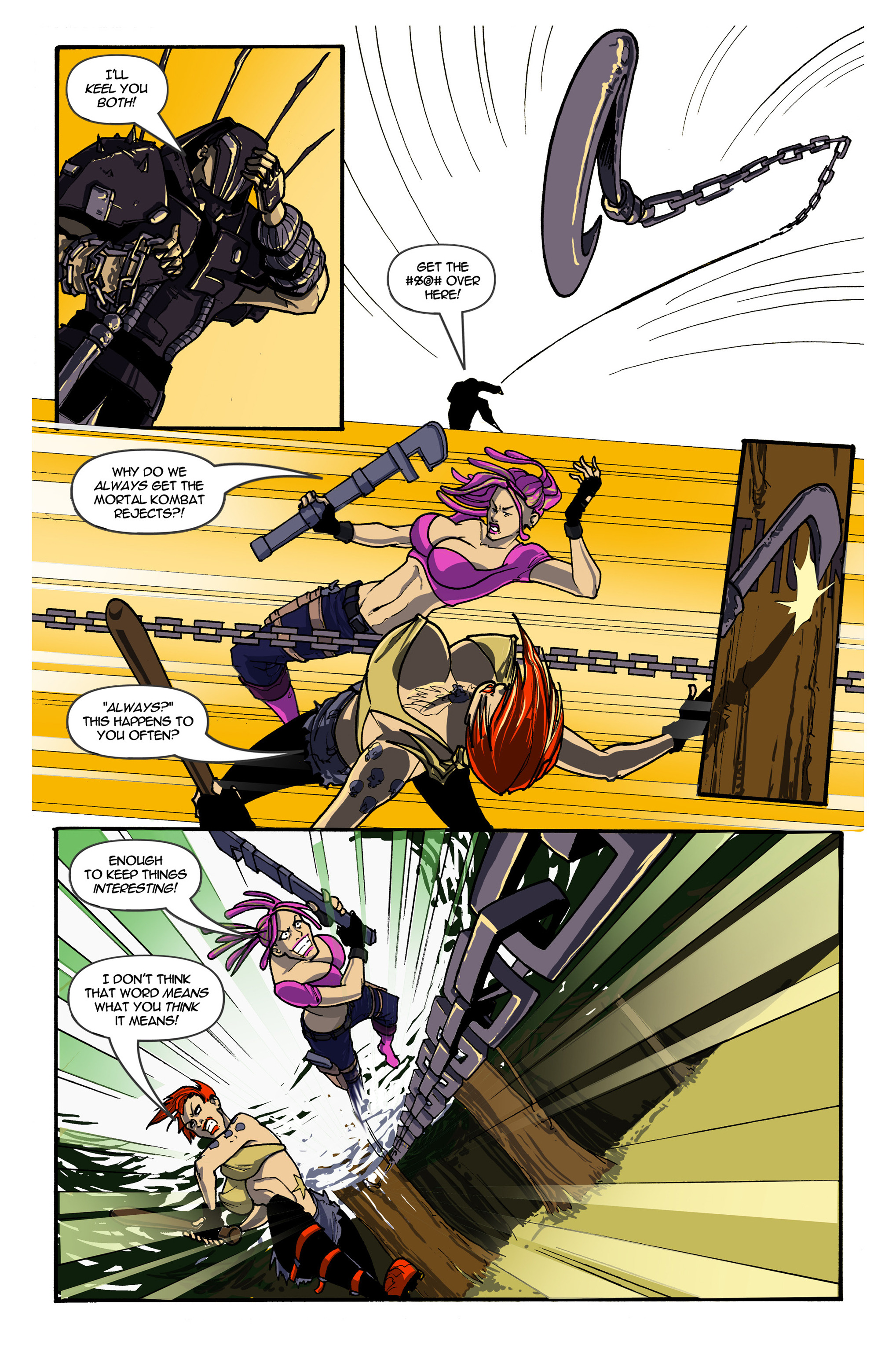 Read online Chaos Campus: Extra Credit comic -  Issue #6 - 22