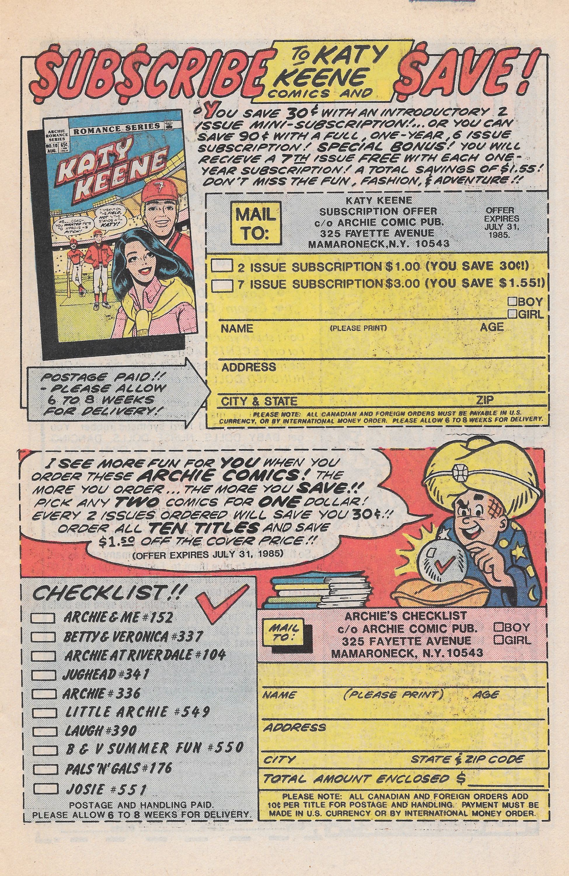 Read online Archie's Pals 'N' Gals (1952) comic -  Issue #176 - 11