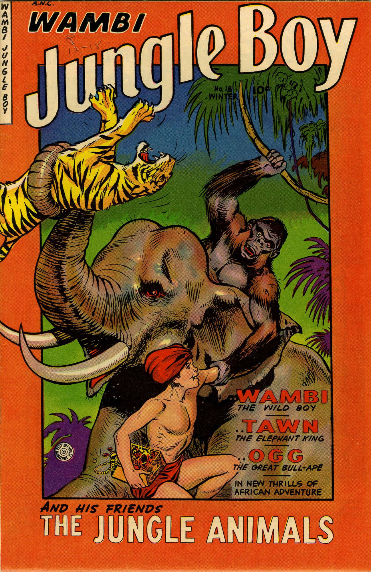 Read online Wambi Jungle Boy comic -  Issue #18 - 1