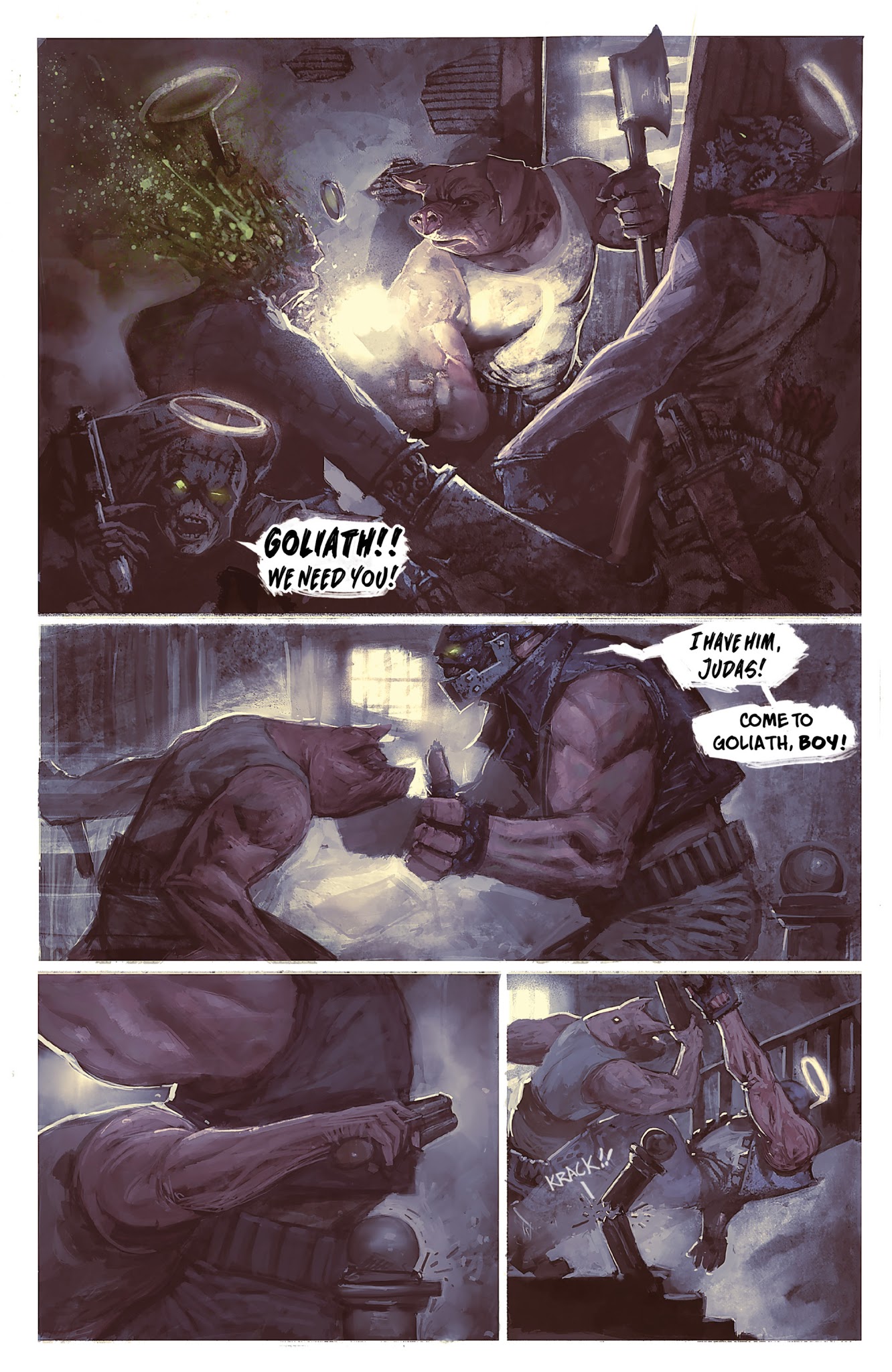 Read online Oink: Heaven's Butcher comic -  Issue # TPB - 56