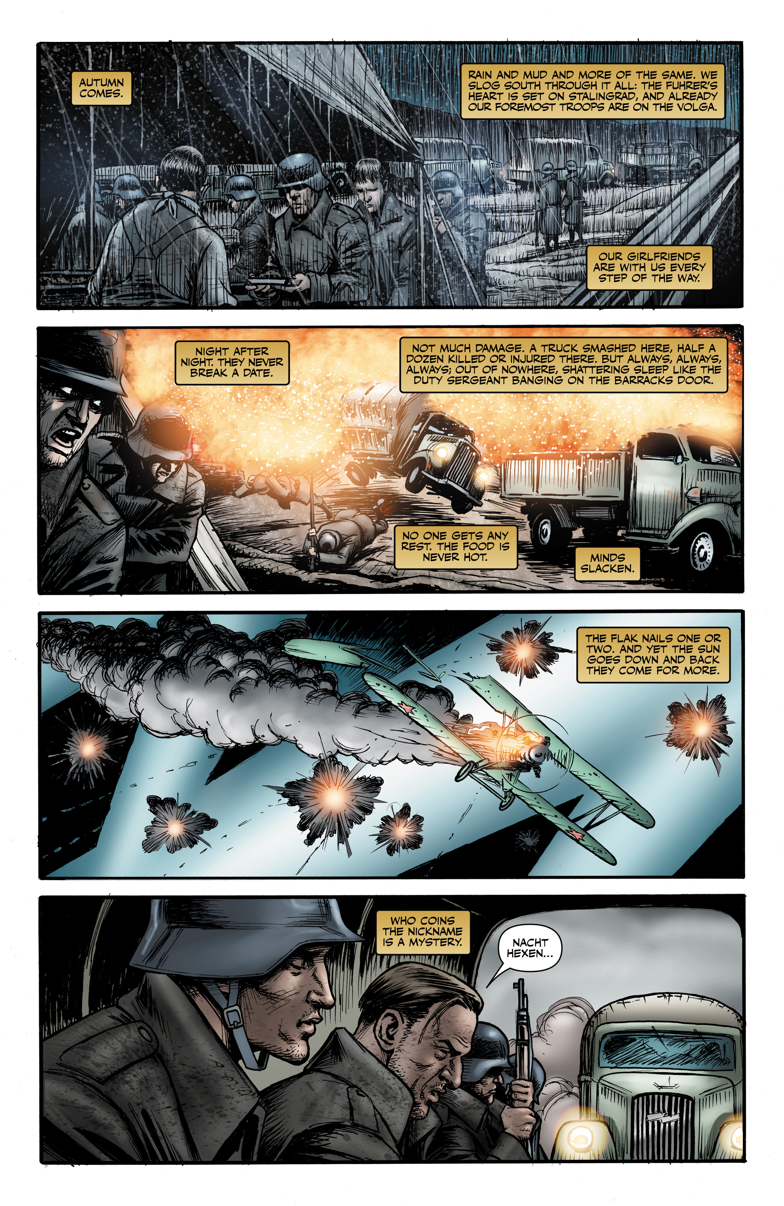 Read online Battlefields: The Night Witches comic -  Issue # TPB - 34