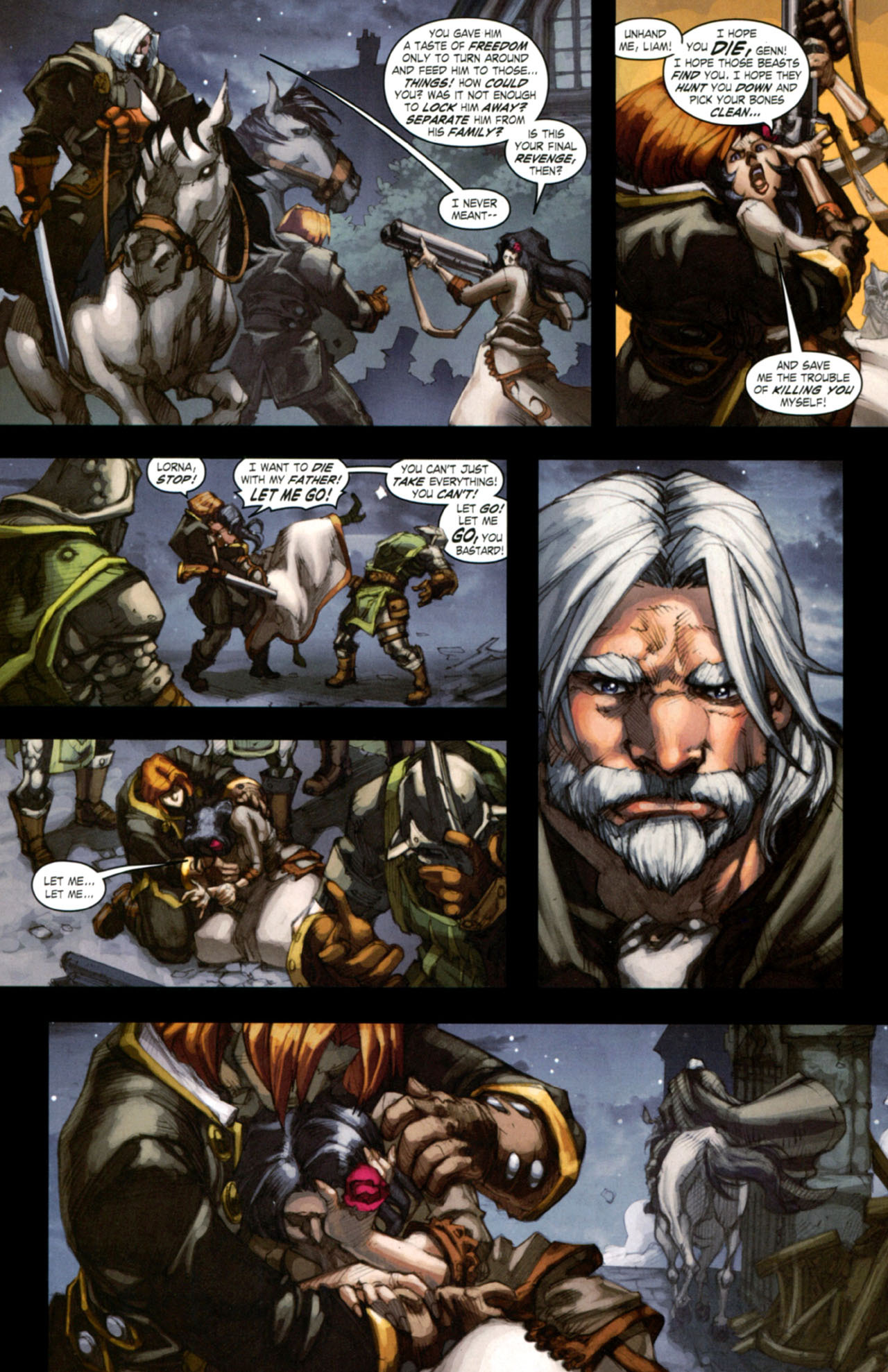 Read online World of Warcraft: Curse of the Worgen comic -  Issue #4 - 21