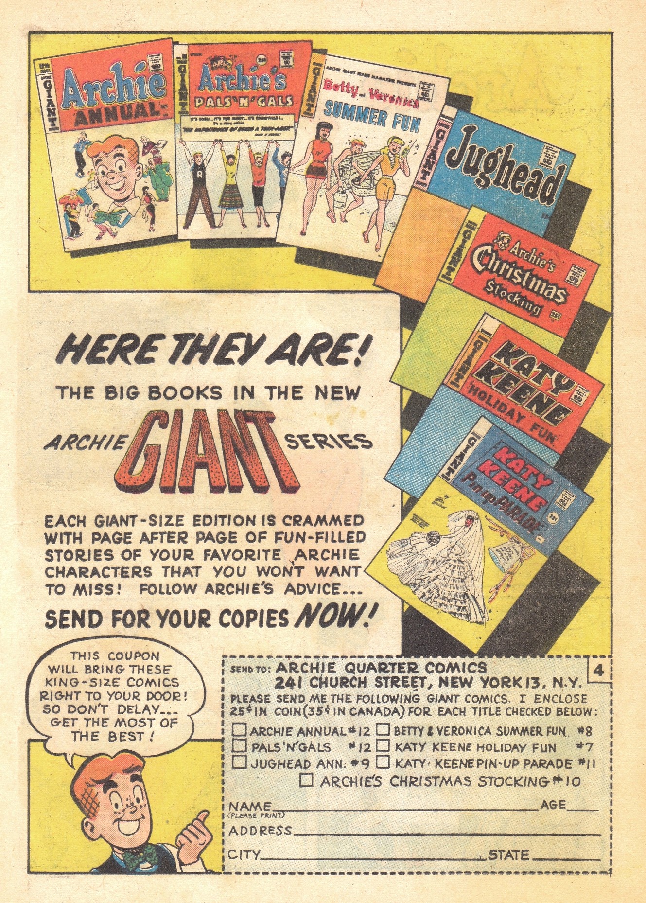 Read online Archie's Pals 'N' Gals (1952) comic -  Issue #13 - 61