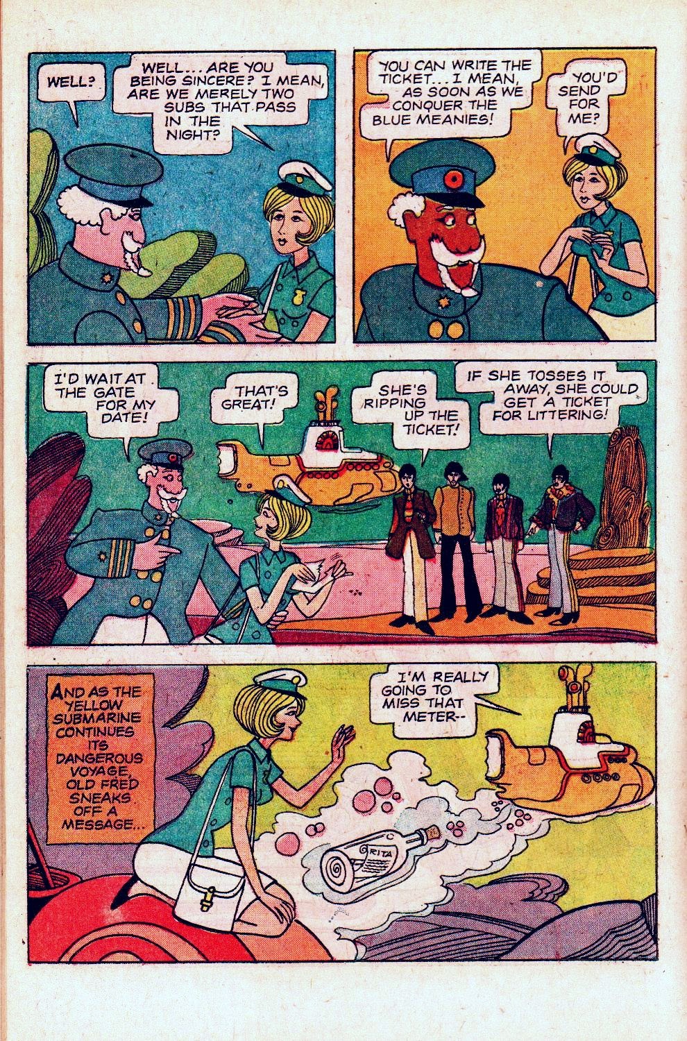Read online Beatles: Yellow Submarine comic -  Issue # Full - 34