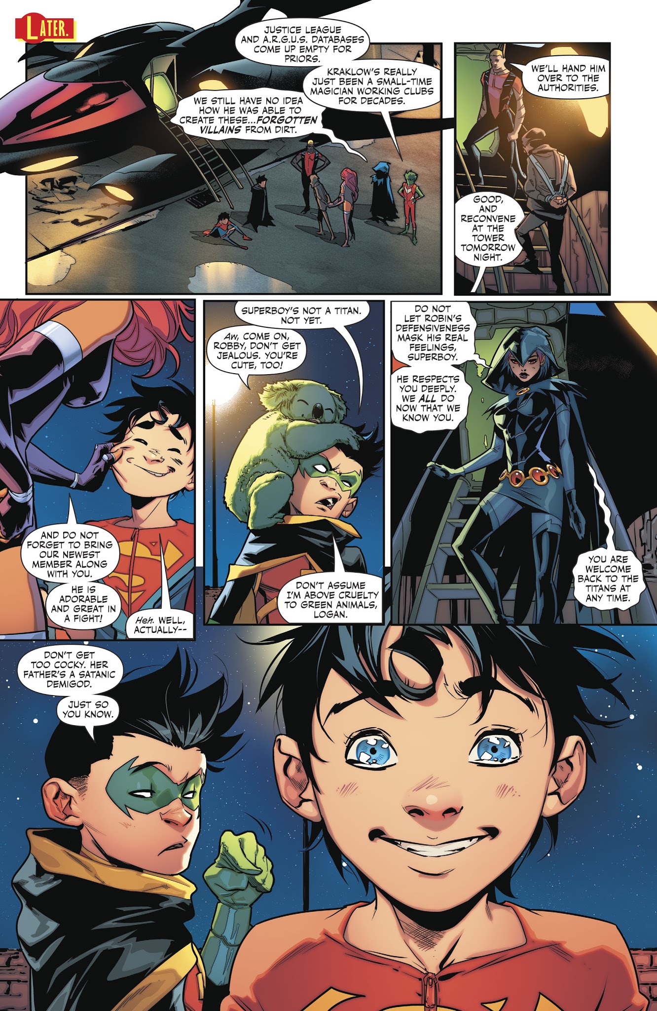 Read online Super Sons comic -  Issue #7 - 21