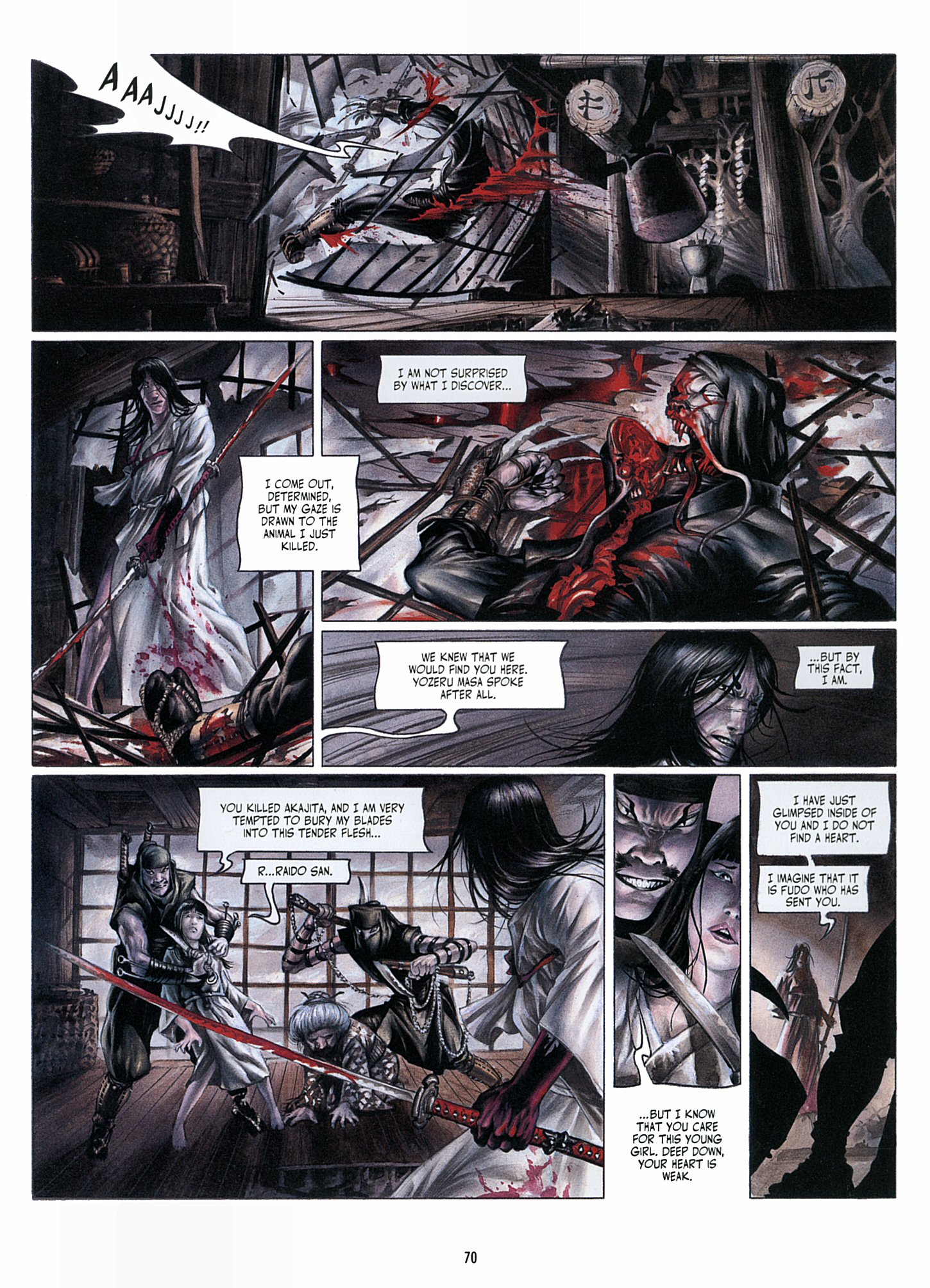 Read online Legend of the Scarlet Blades comic -  Issue # TPB - 71