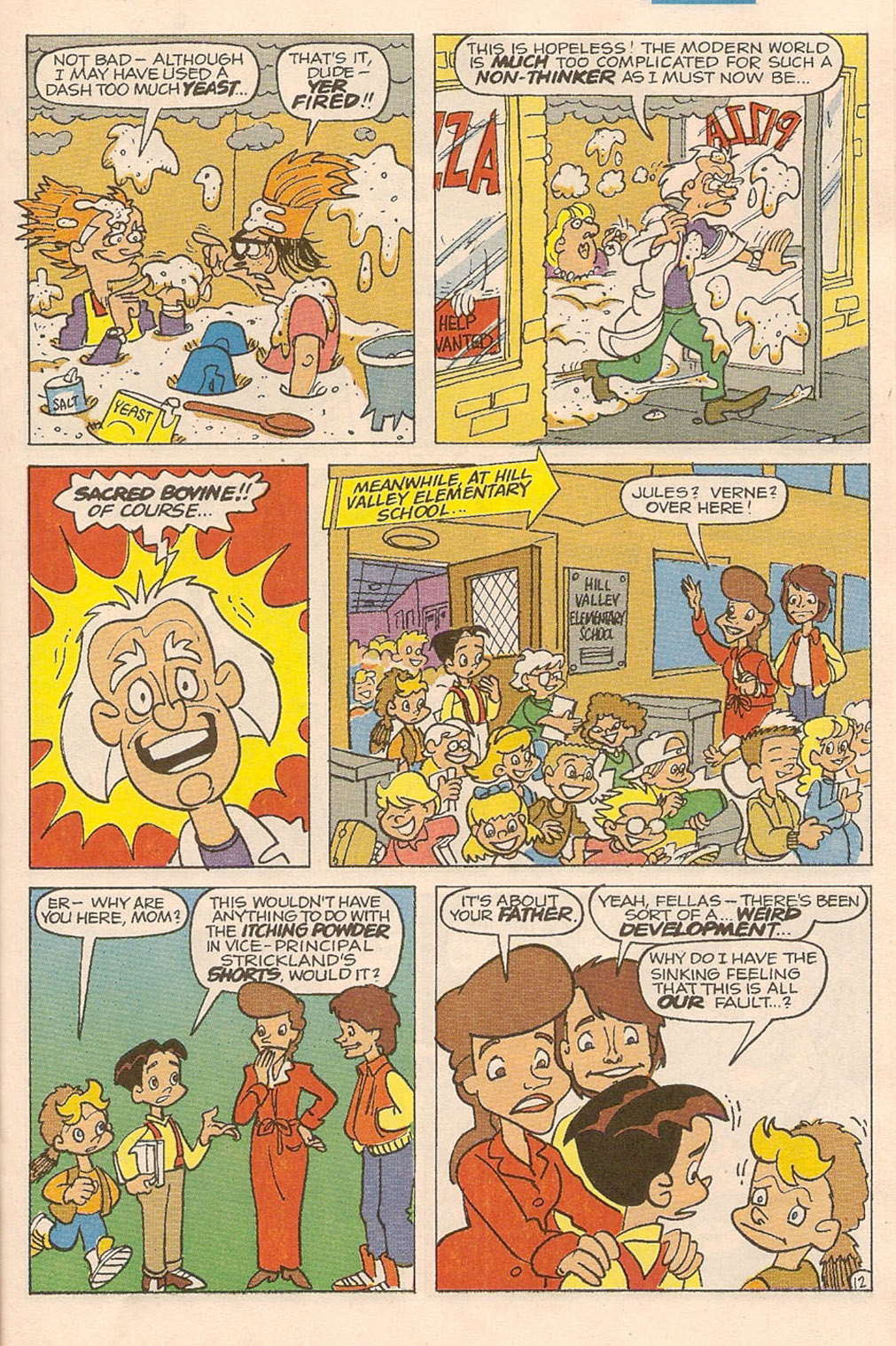 Read online Back to the Future (1991) comic -  Issue #4 - 14