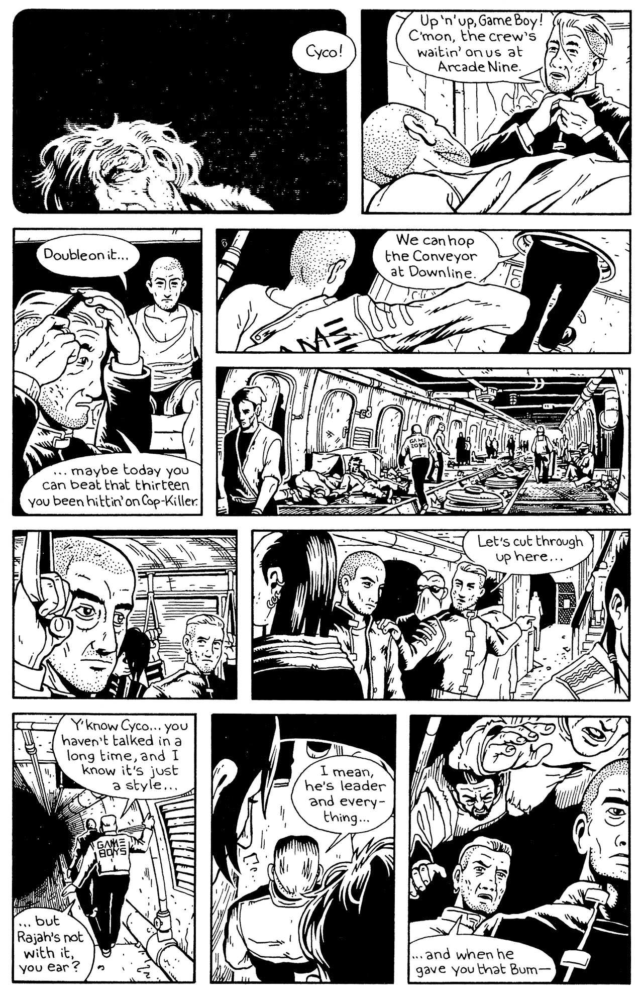 Read online Andrew Vachss' Underground comic -  Issue #3 - 7