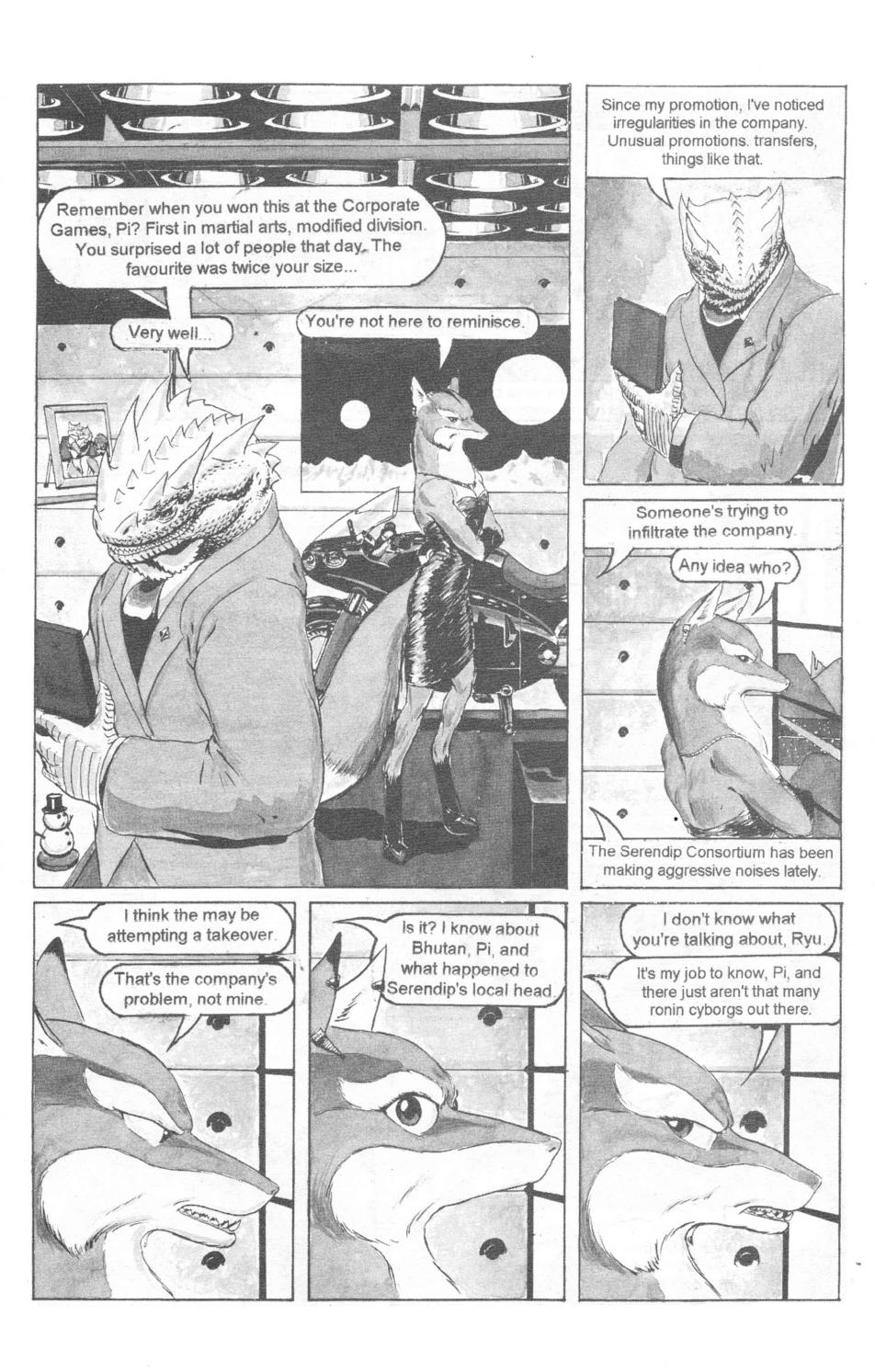 Read online Zaibatsu Tears comic -  Issue #2 - 11