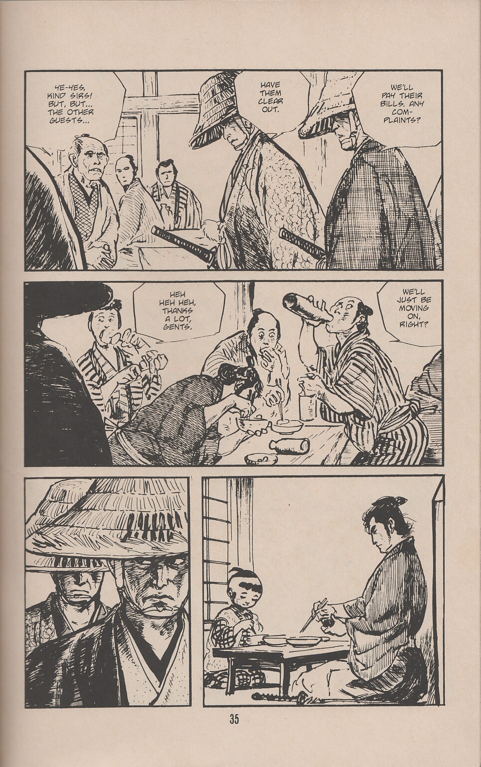Read online Lone Wolf and Cub comic -  Issue #45 - 38