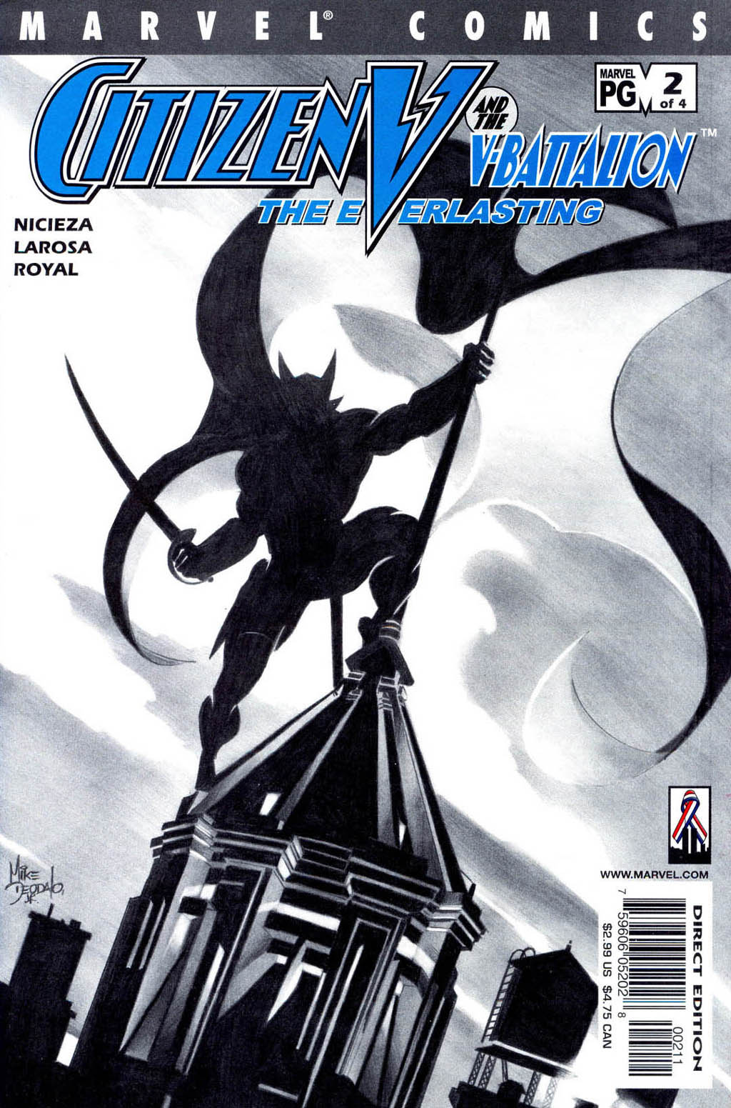 Read online Citizen V and the V-Battalion: The Everlasting comic -  Issue #2 - 1