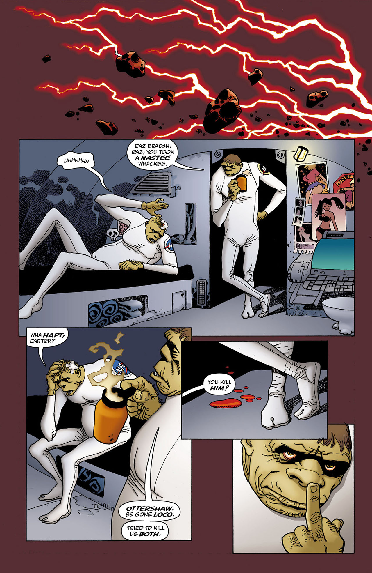 Read online Spaceman comic -  Issue #7 - 2