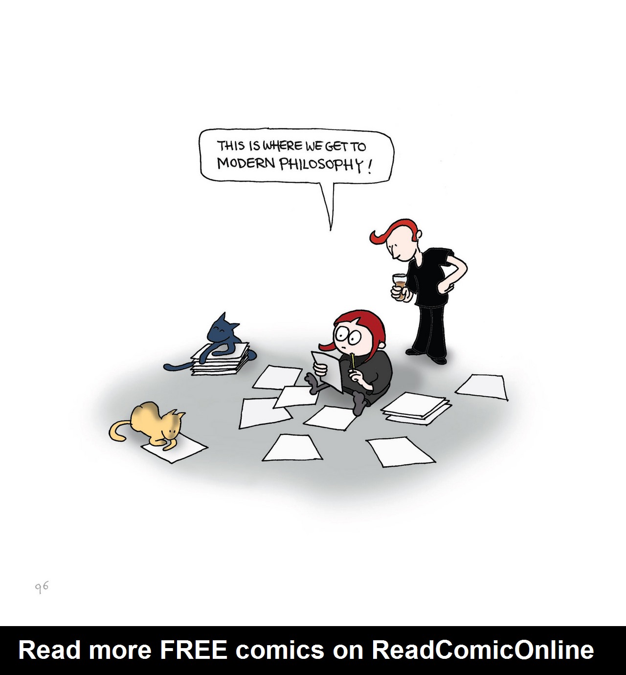 Read online Philosophy: A Discovery in Comics comic -  Issue # TPB - 97