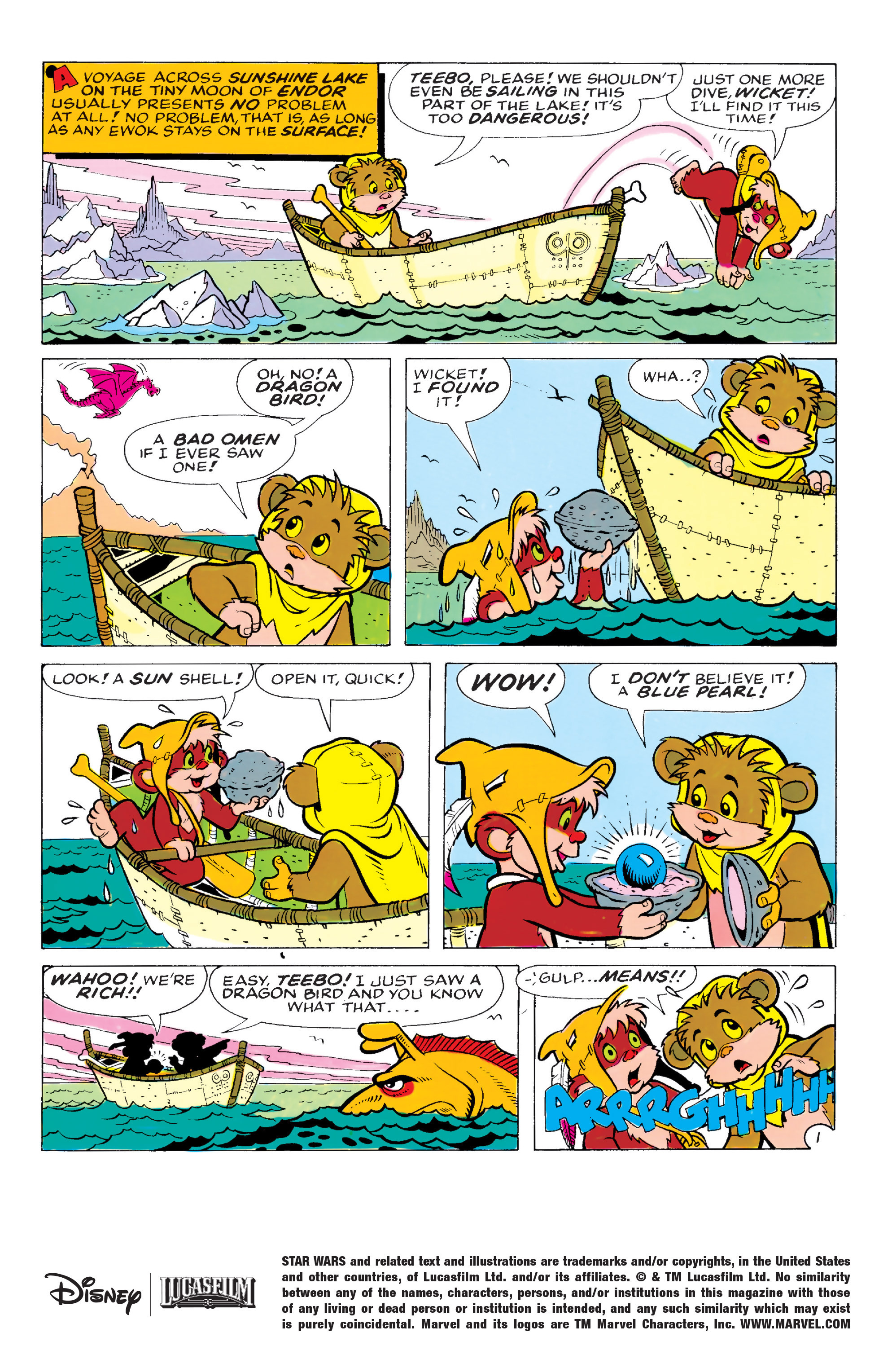Read online Ewoks comic -  Issue #9 - 2