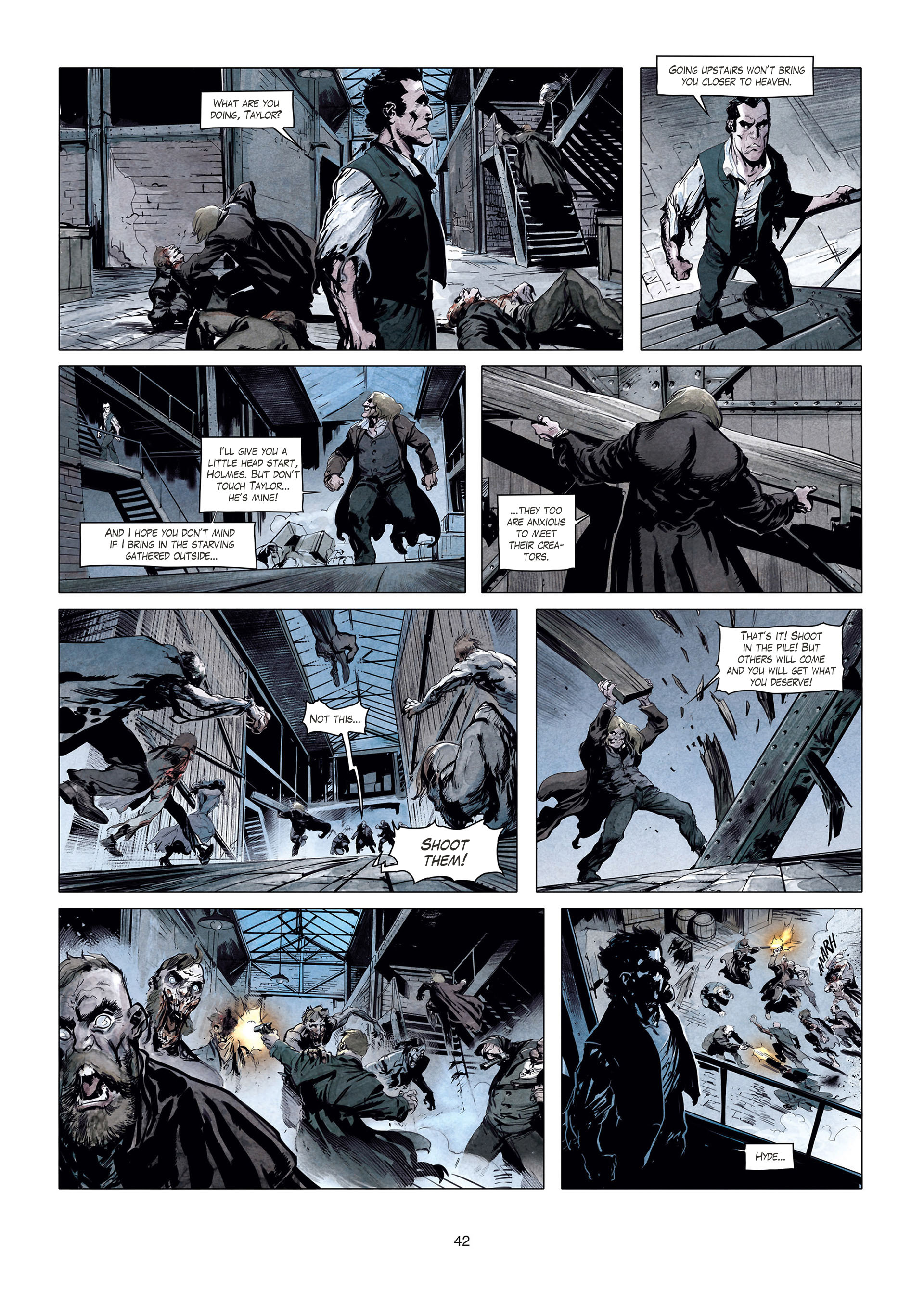 Read online Sherlock Holmes Society Tome 4 : Contamination comic -  Issue # Full - 42