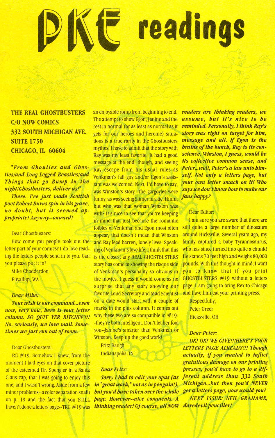 Read online Real Ghostbusters comic -  Issue #22 - 28