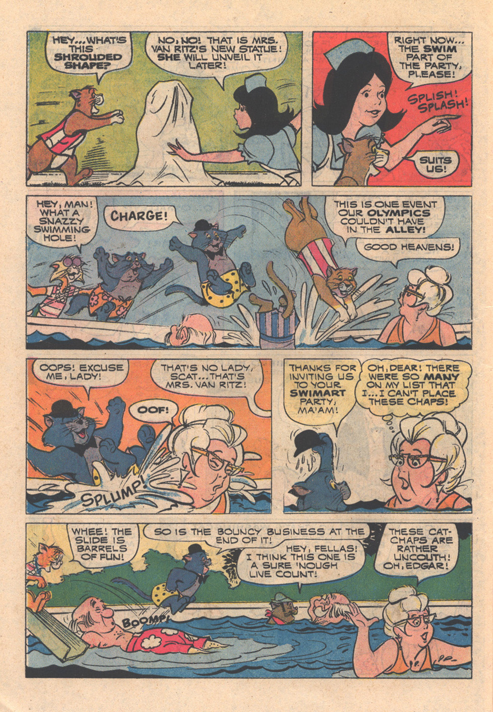 Read online O'Malley and the Alley Cats comic -  Issue #8 - 10