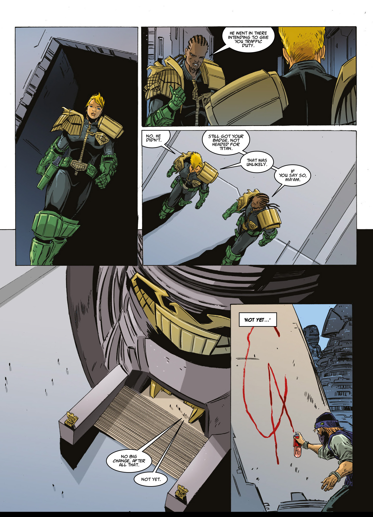 Read online Judge Dredd Megazine (Vol. 5) comic -  Issue #410 - 109