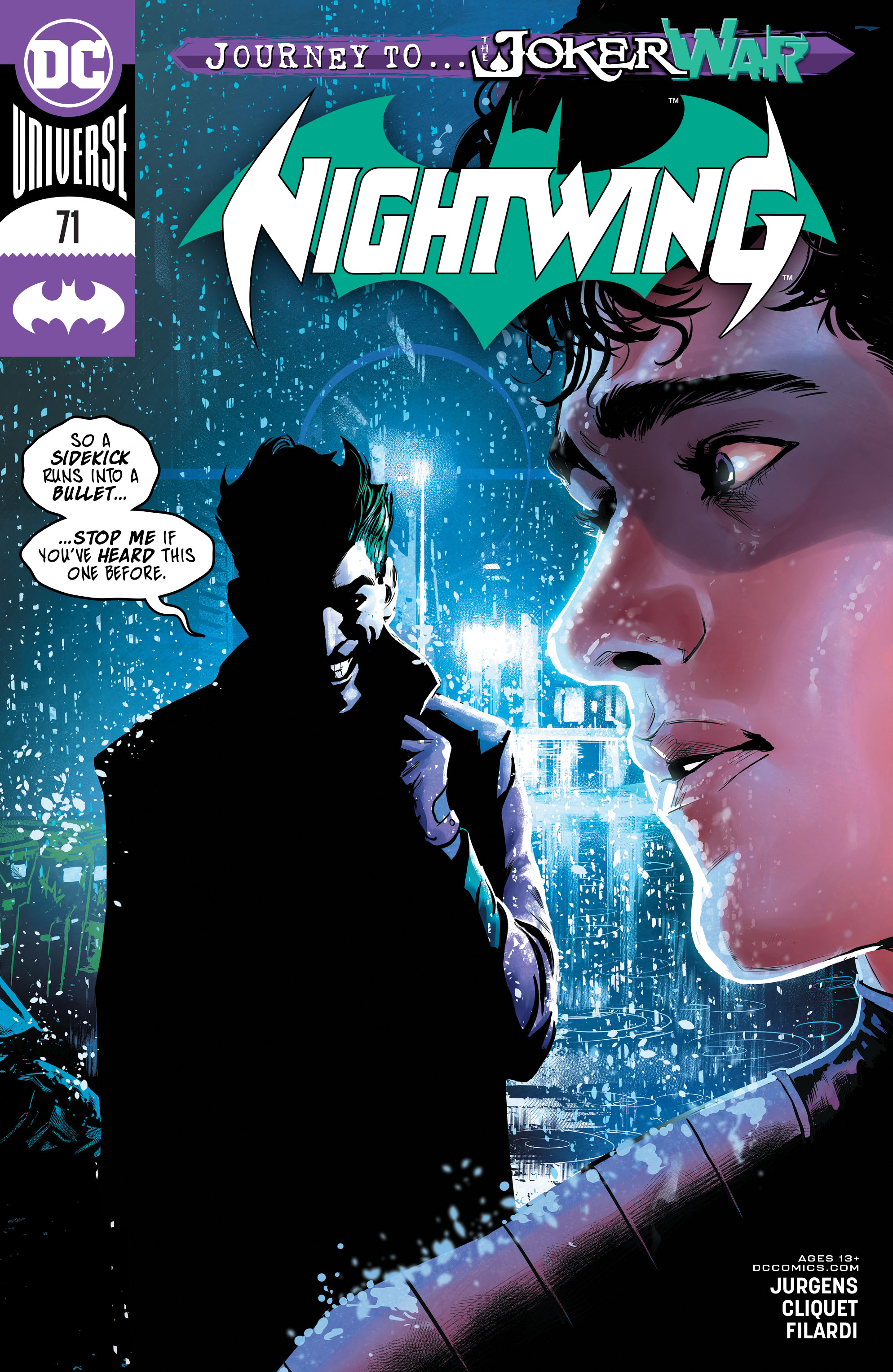 Read online Nightwing (2016) comic -  Issue #71 - 1