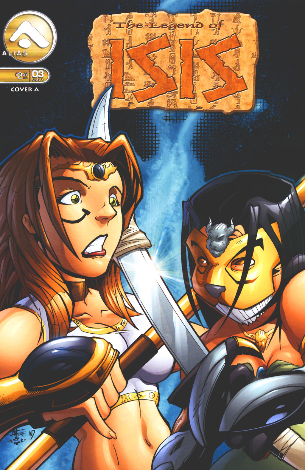 Read online The Legend of Isis comic -  Issue #3 - 1