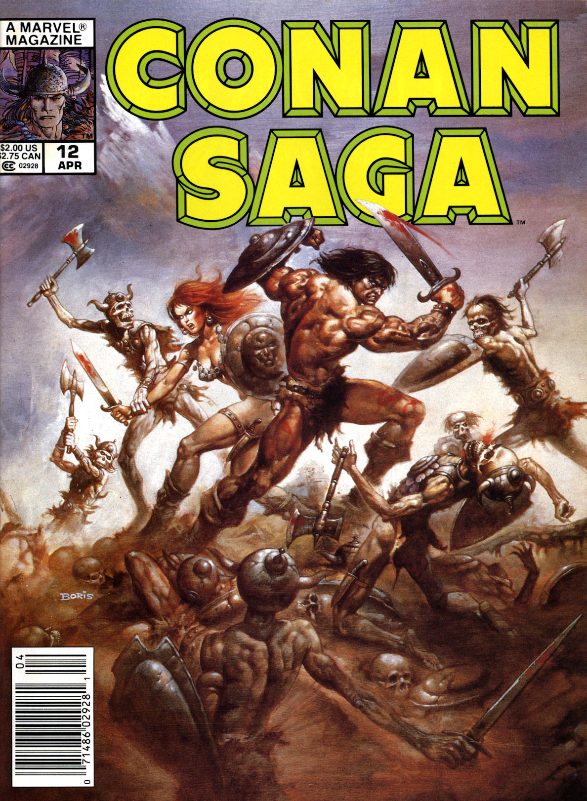 Read online Conan Saga comic -  Issue #12 - 1