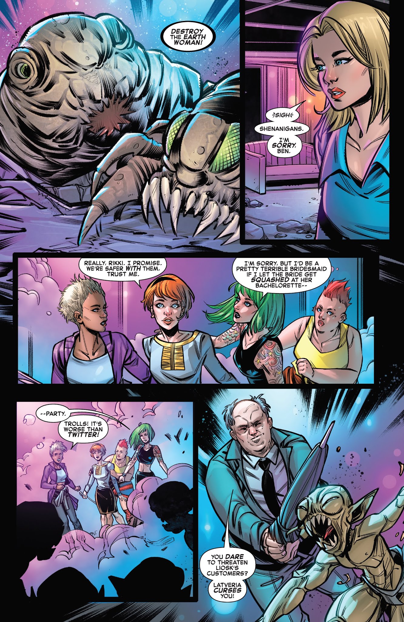 Read online Fantastic Four: Wedding Special comic -  Issue # Full - 16