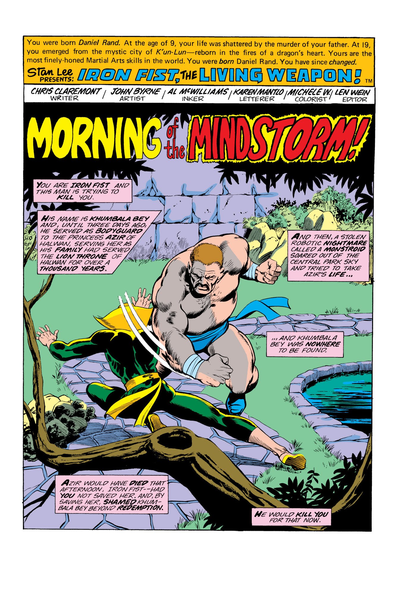 Read online Marvel Masterworks: Iron Fist comic -  Issue # TPB 1 (Part 2) - 94