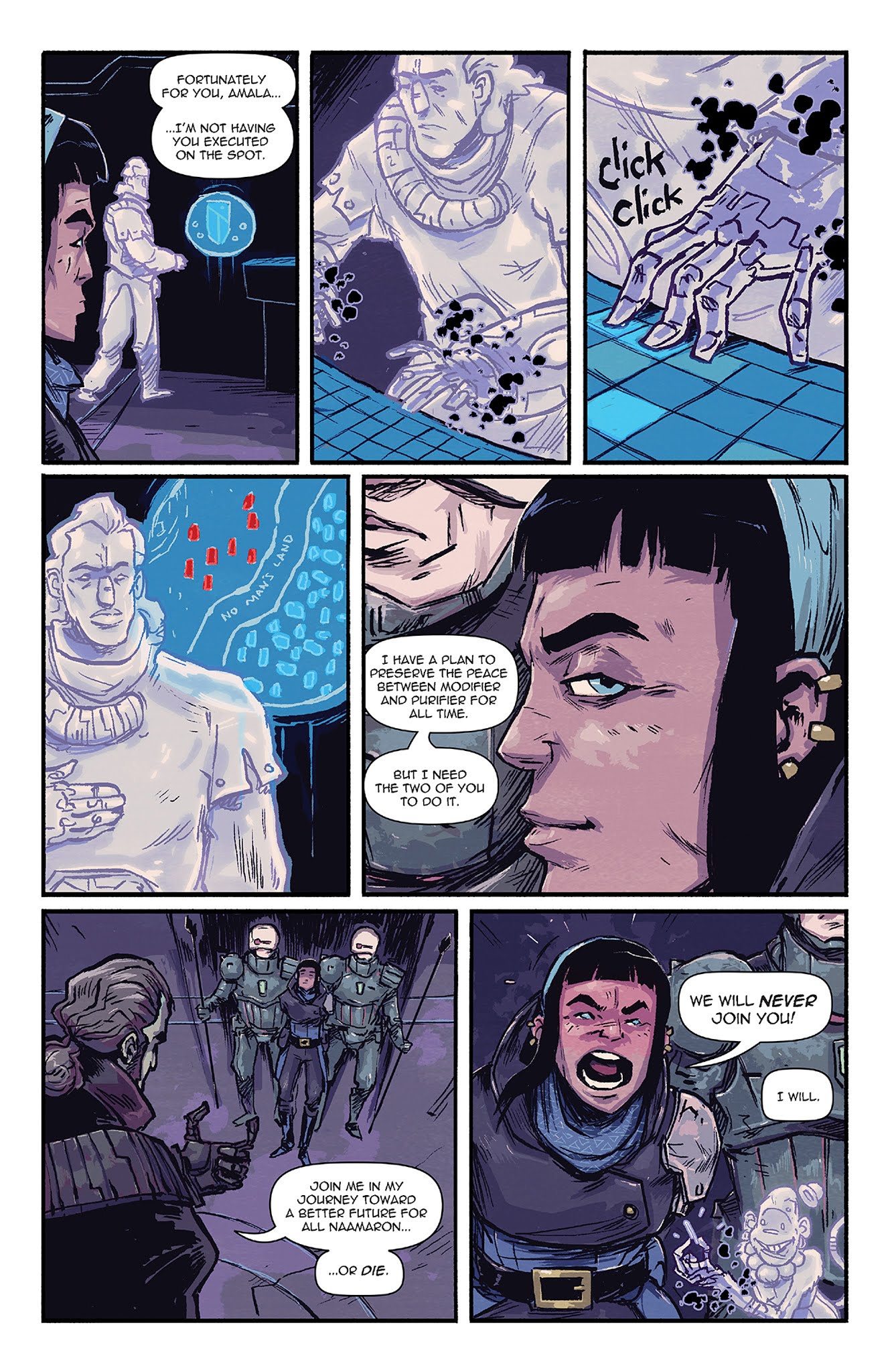 Read online Amala's Blade comic -  Issue #3 - 9