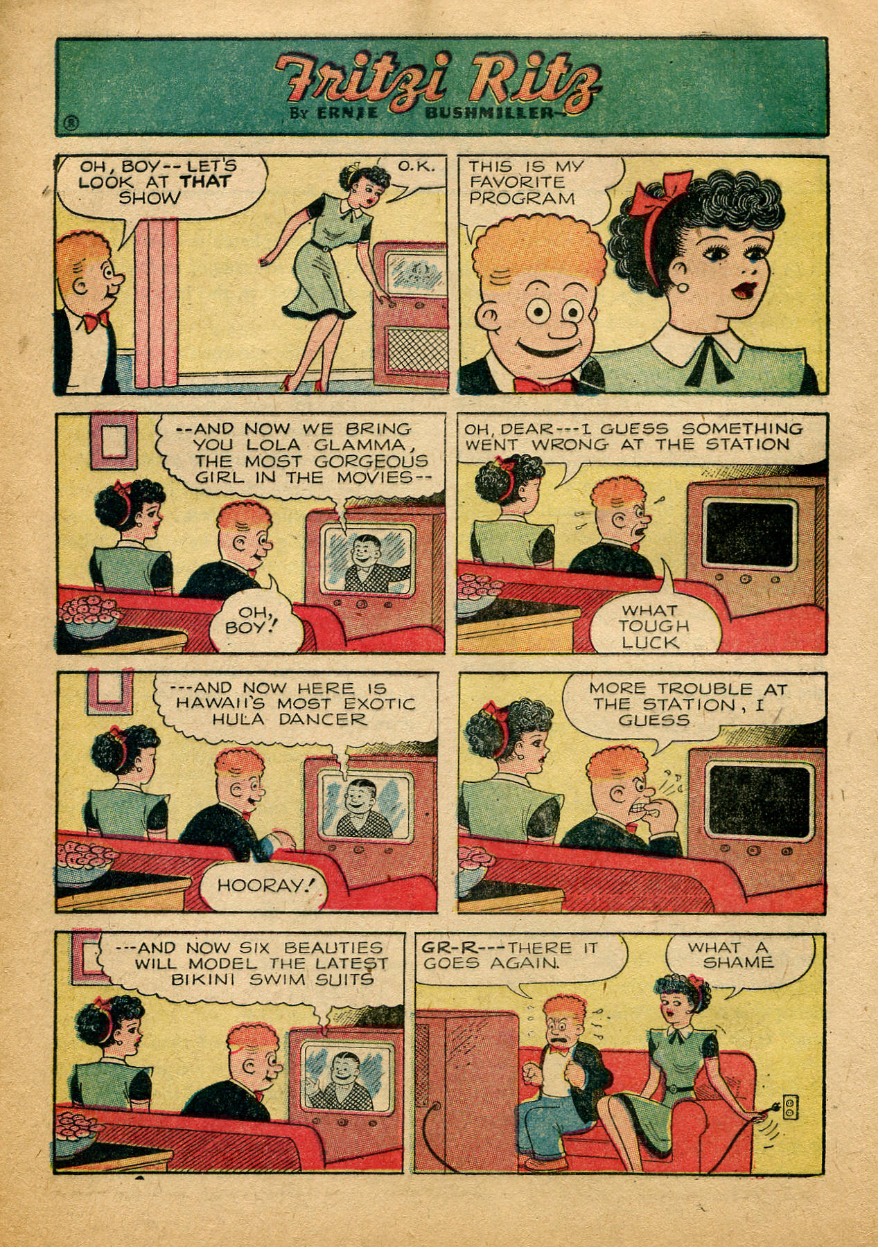 Read online Fritzi Ritz (1953) comic -  Issue #41 - 11