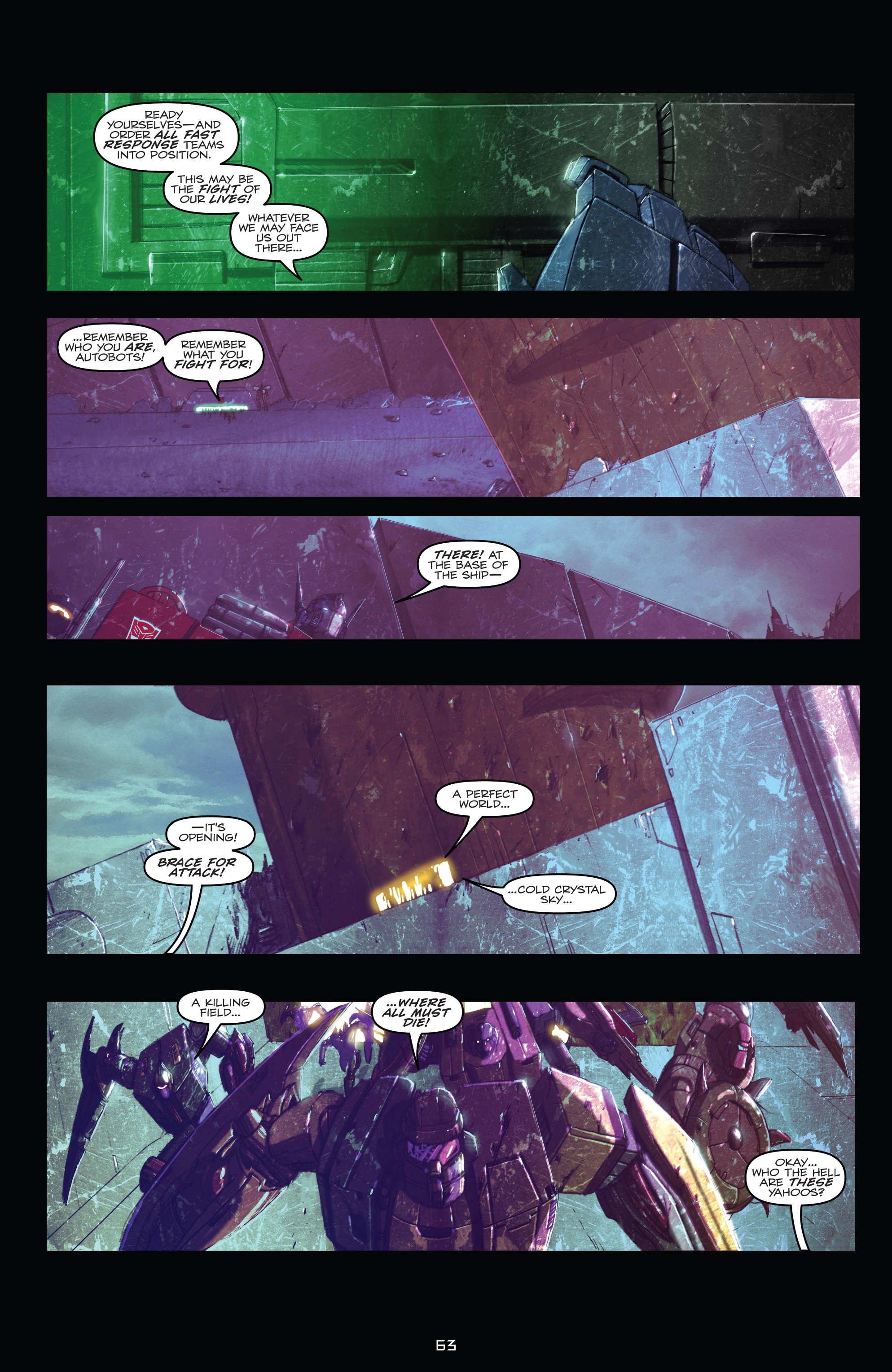 Read online Transformers: The IDW Collection Phase Two comic -  Issue # TPB 5 (Part 1) - 62