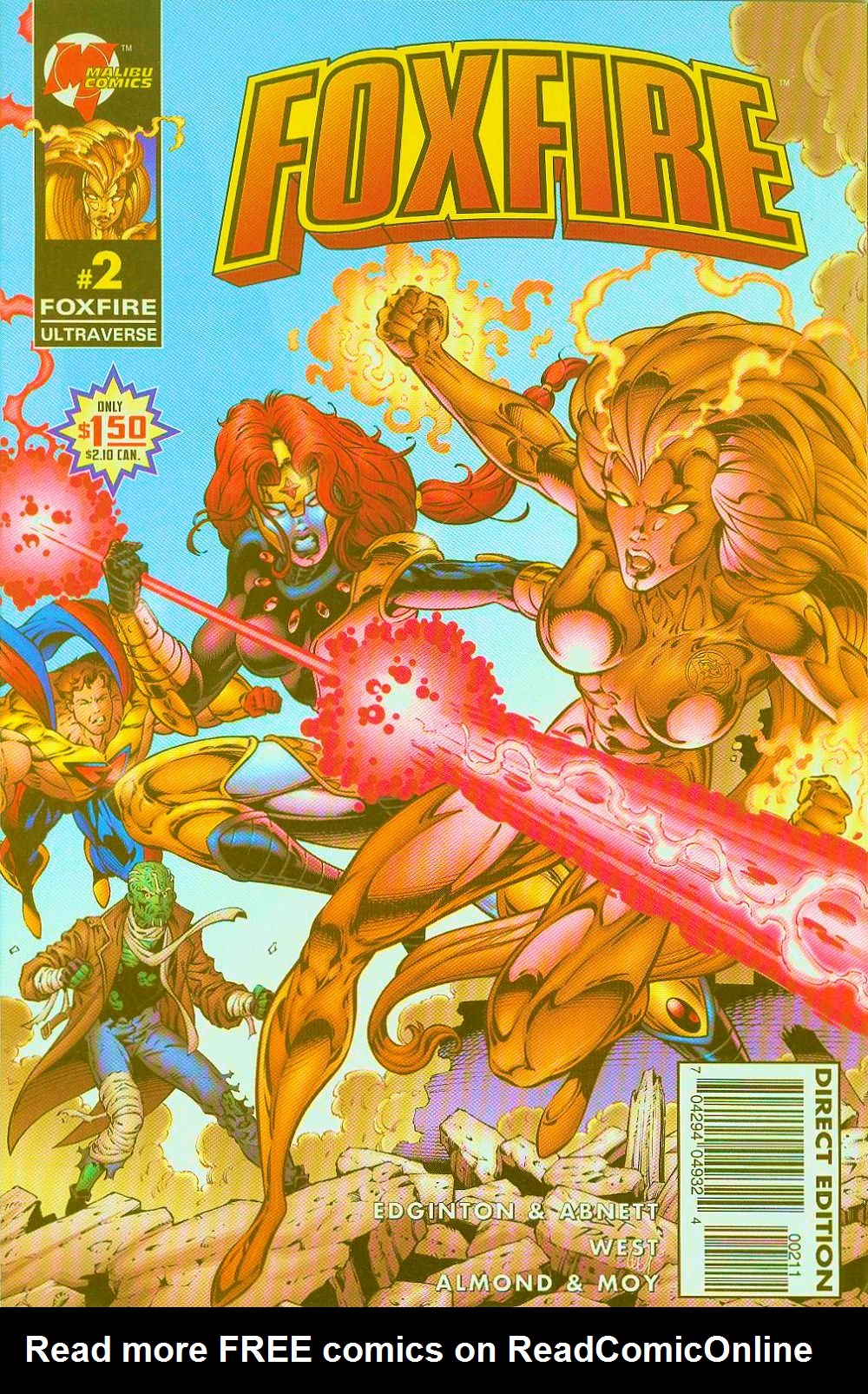 Read online Foxfire comic -  Issue #2 - 1