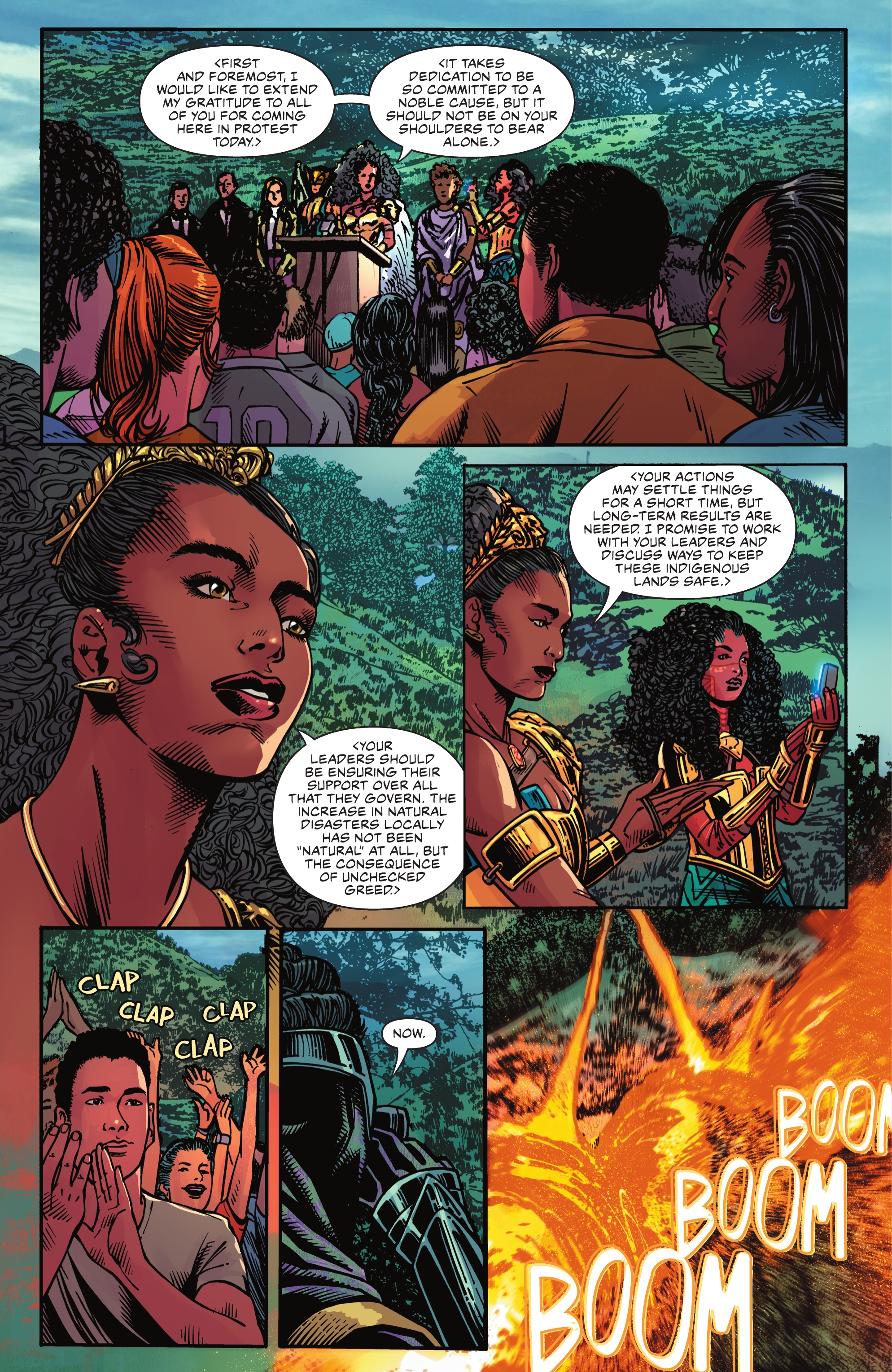 Read online Nubia: Queen of the Amazons comic -  Issue #1 - 22