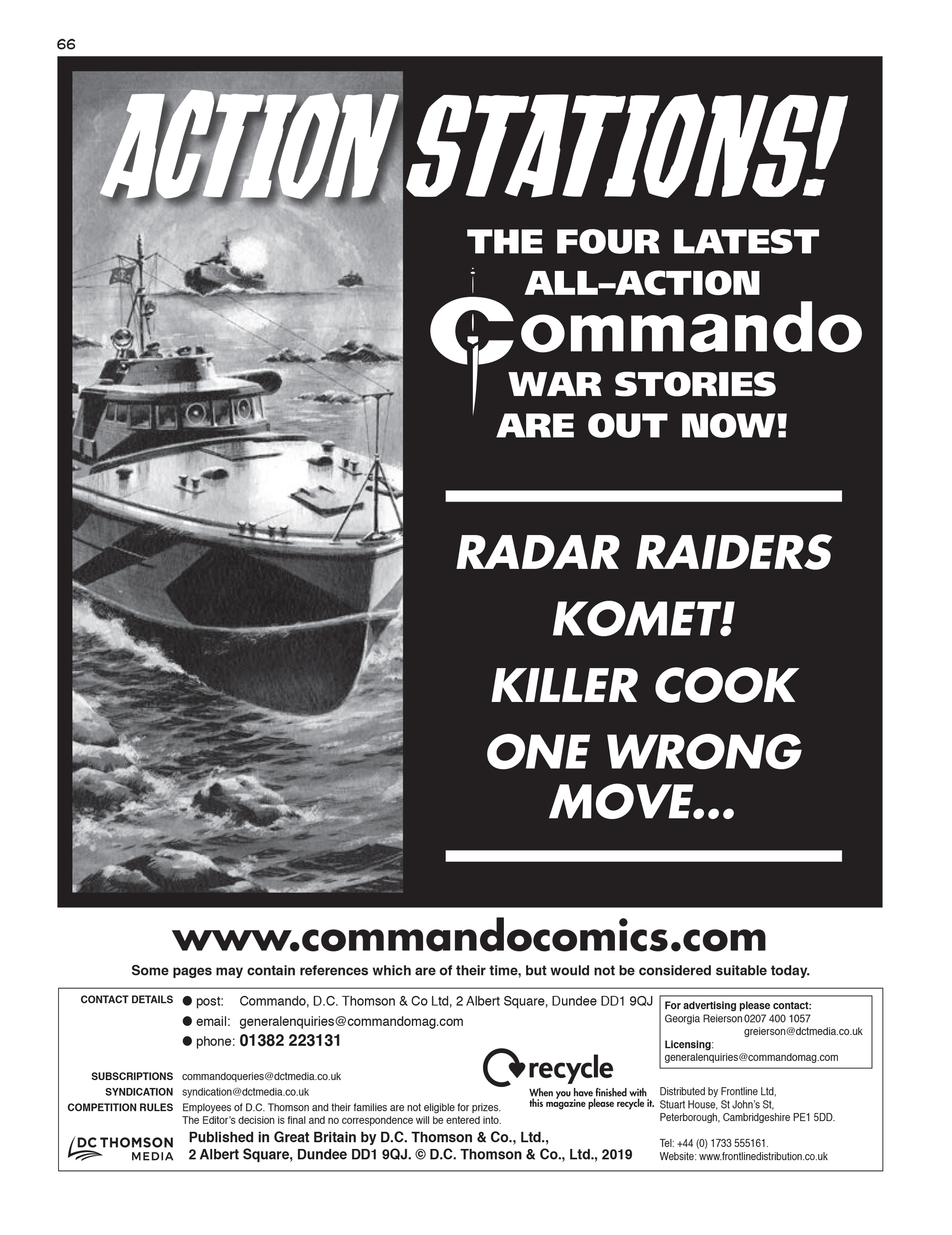 Read online Commando: For Action and Adventure comic -  Issue #5252 - 65