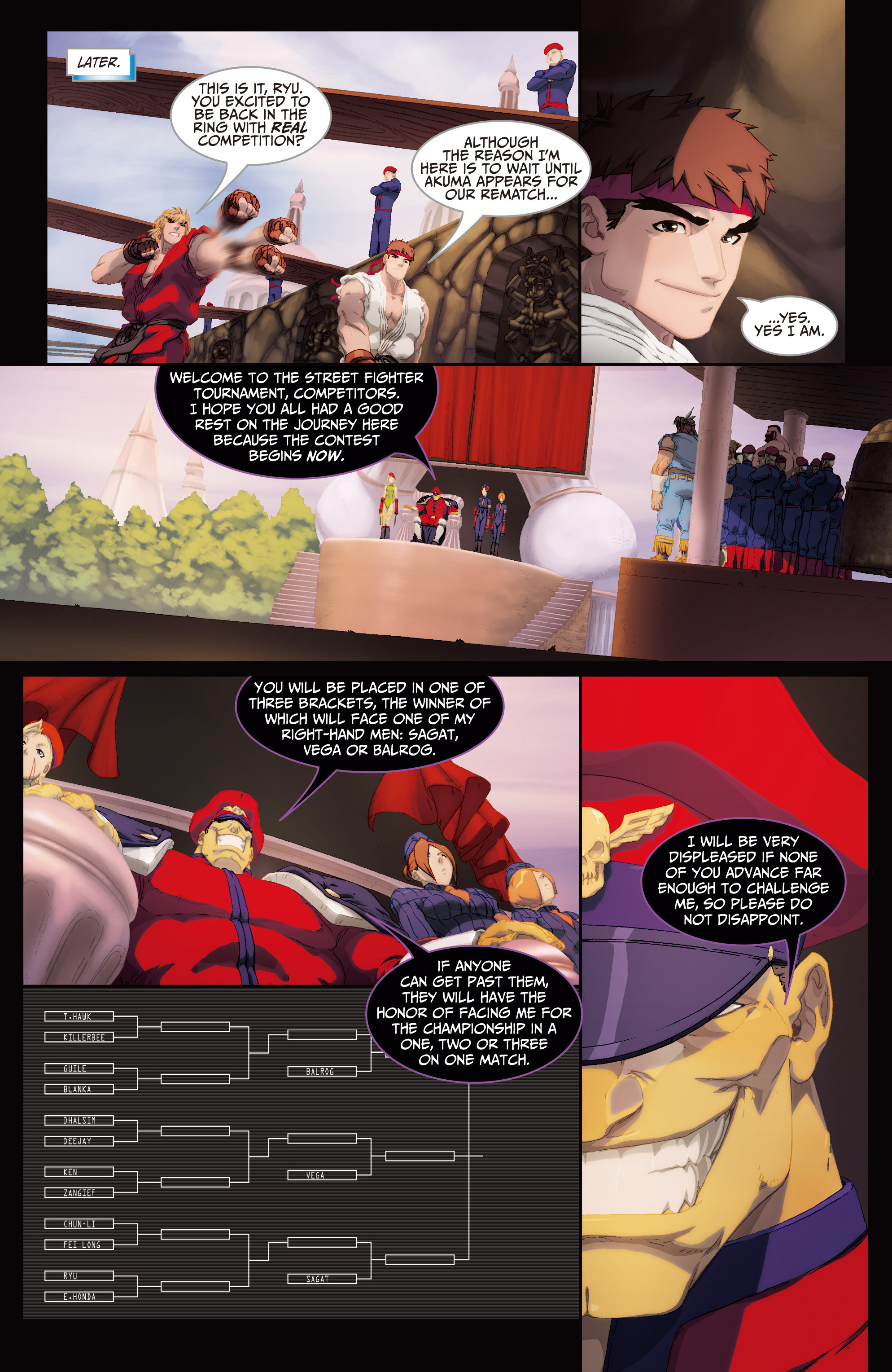 Read online Street Fighter II Turbo comic -  Issue #8 - 7