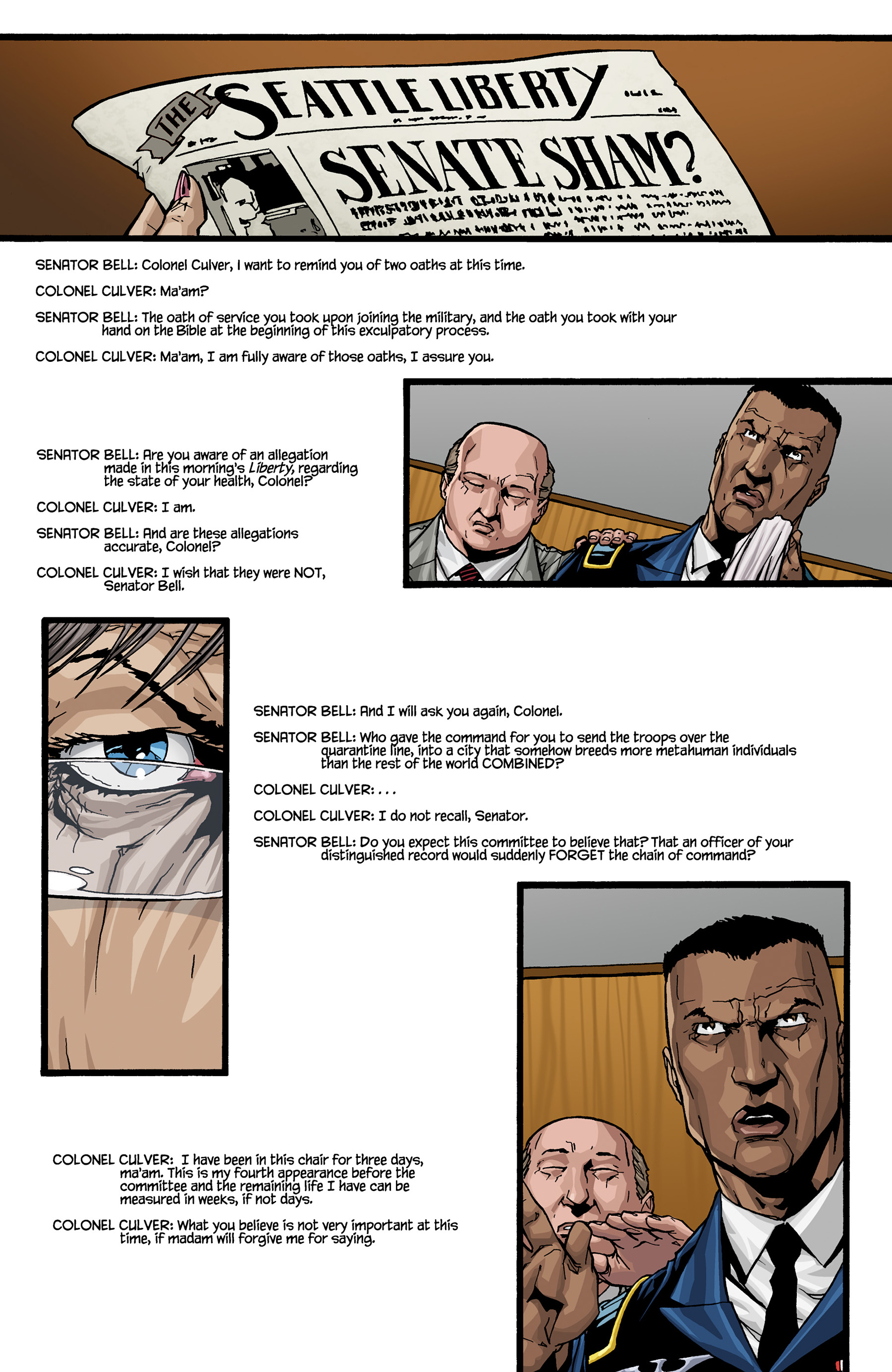 Read online Leaving Megalopolis: Surviving Megalopolis comic -  Issue #6 - 4