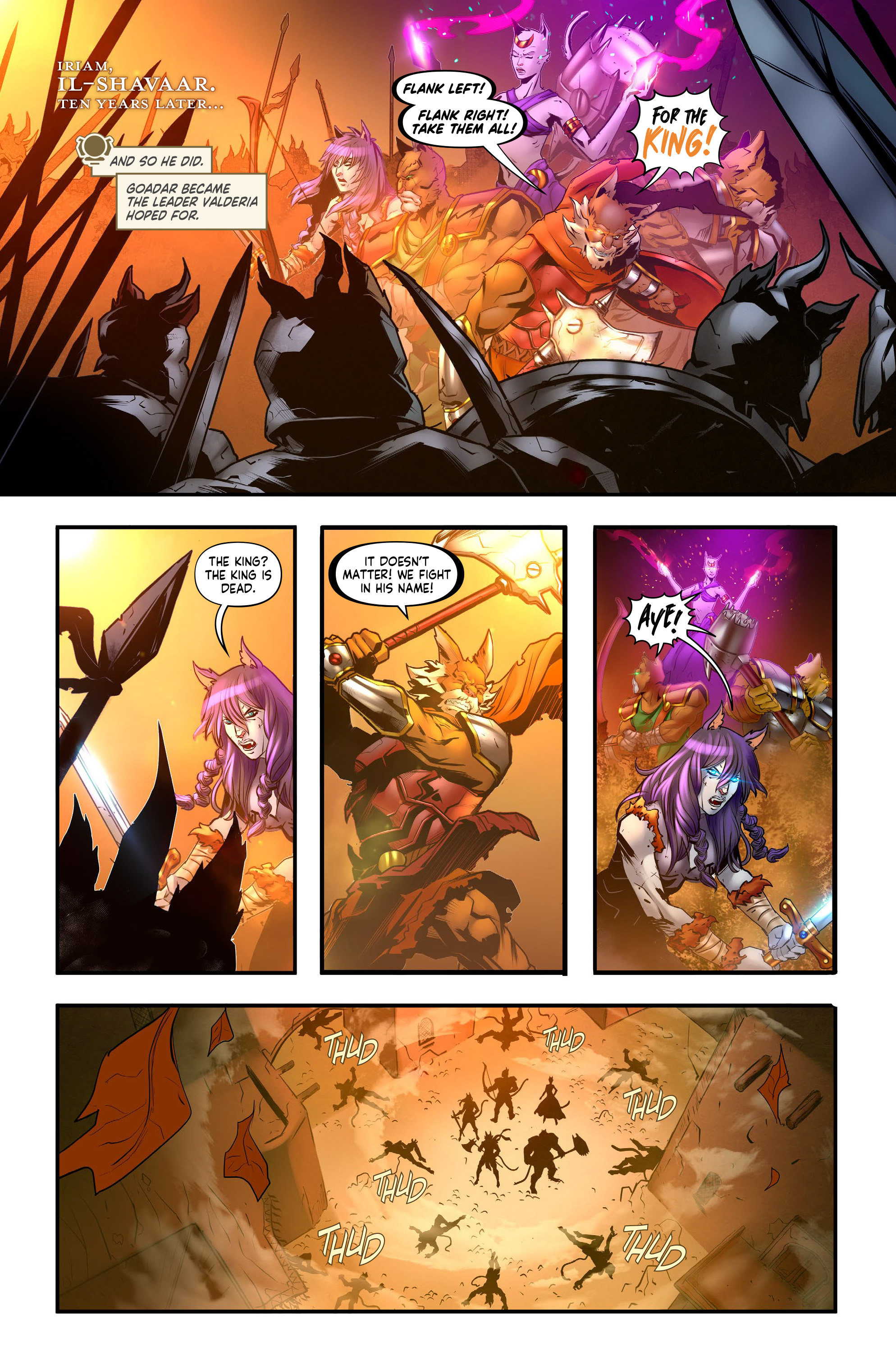 Read online Battlecats: Tales of Valderia comic -  Issue #2 - 7