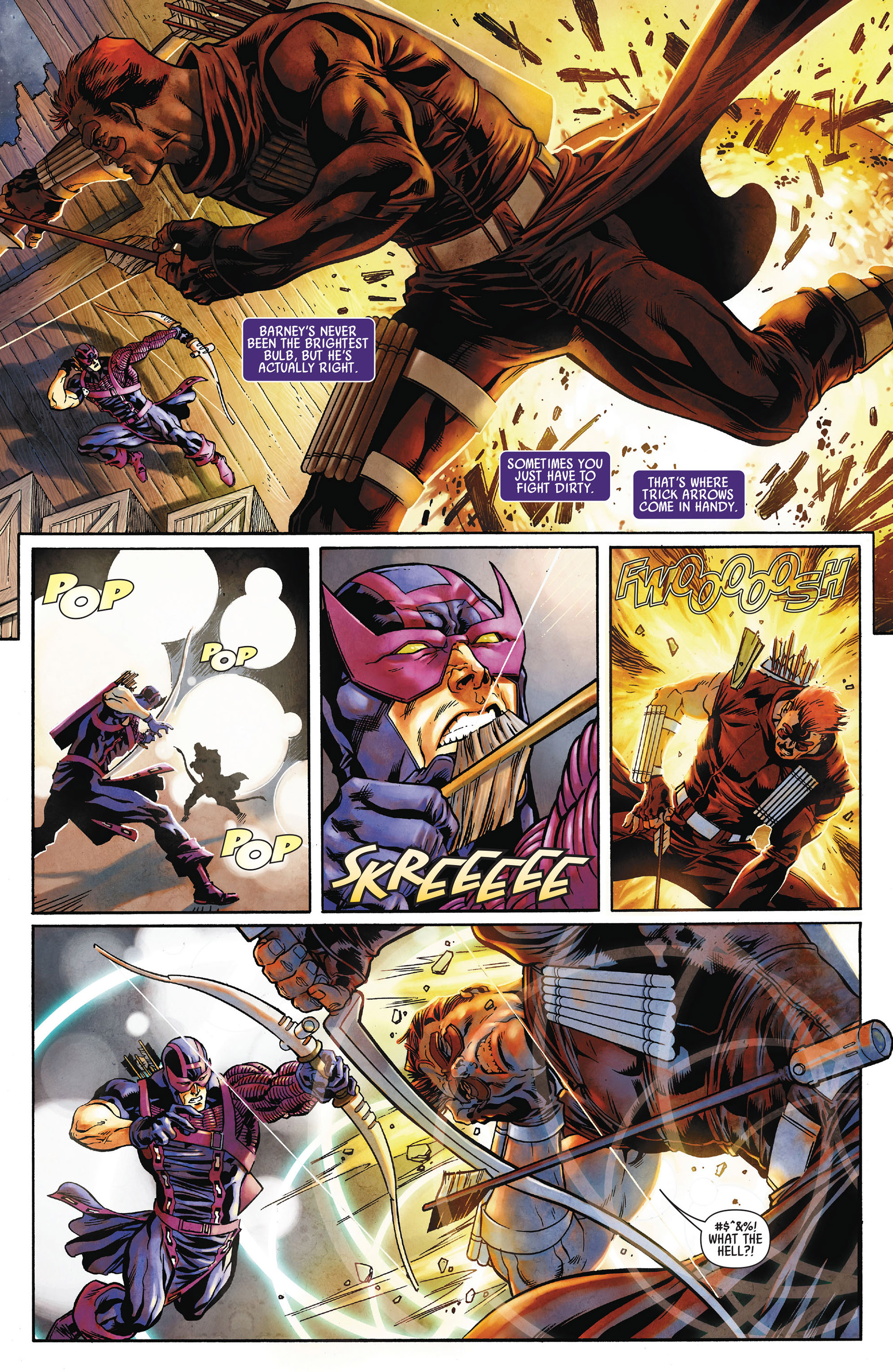 Read online Hawkeye: Blindspot comic -  Issue #4 - 6