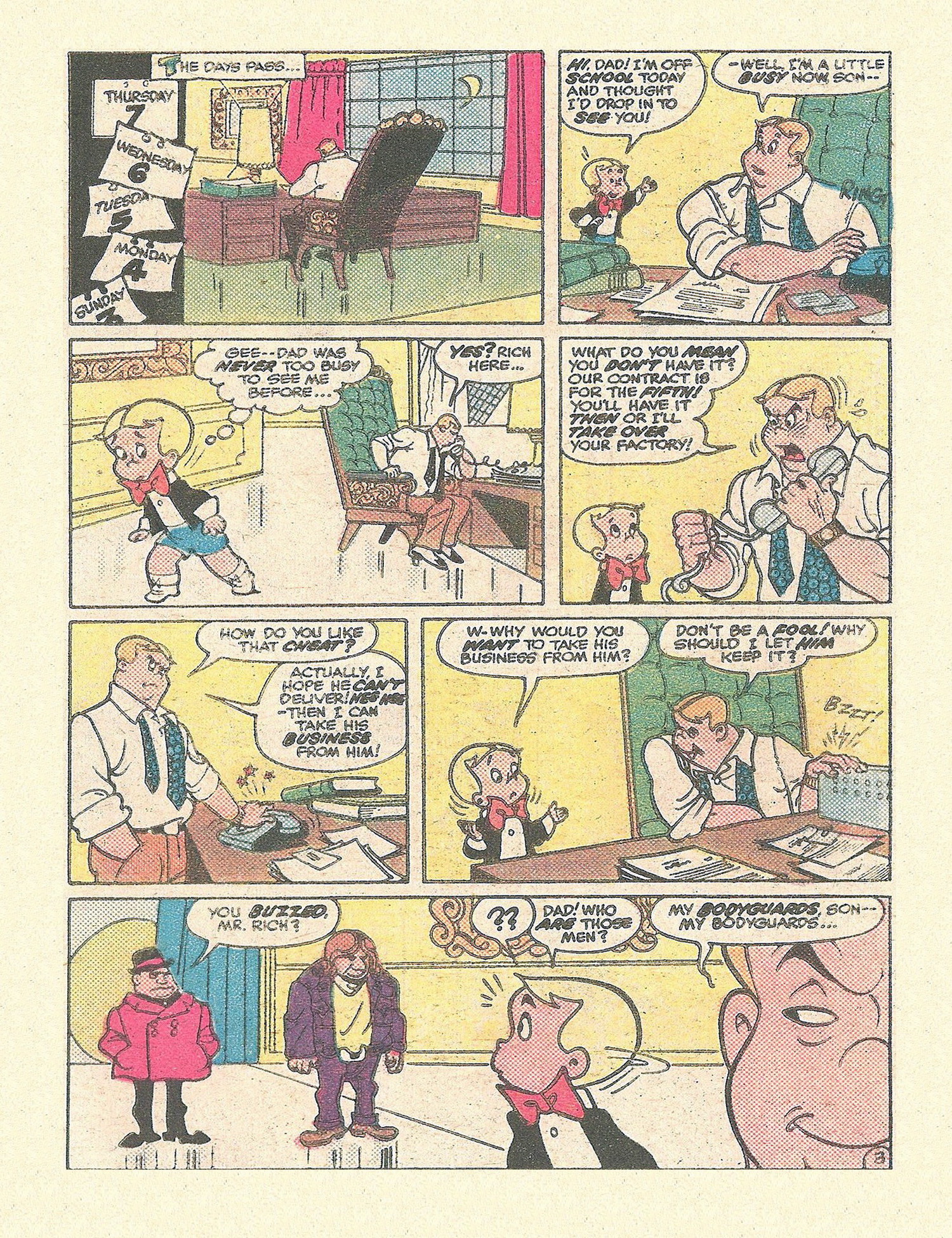 Read online Richie Rich Digest Stories comic -  Issue #13 - 91