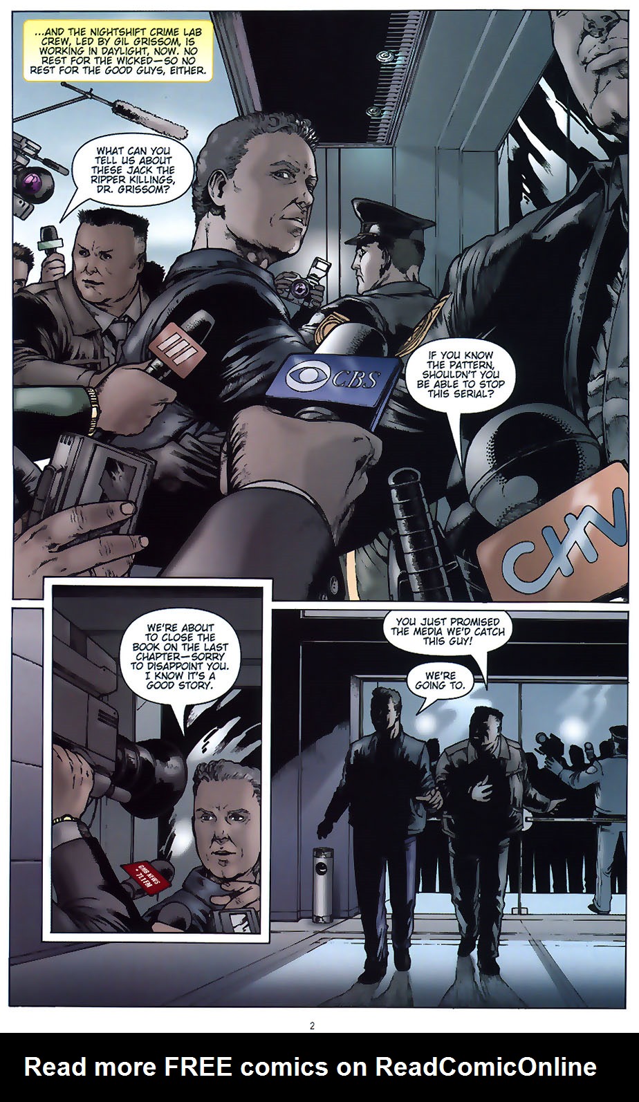 Read online CSI: Crime Scene Investigation comic -  Issue #5 - 4