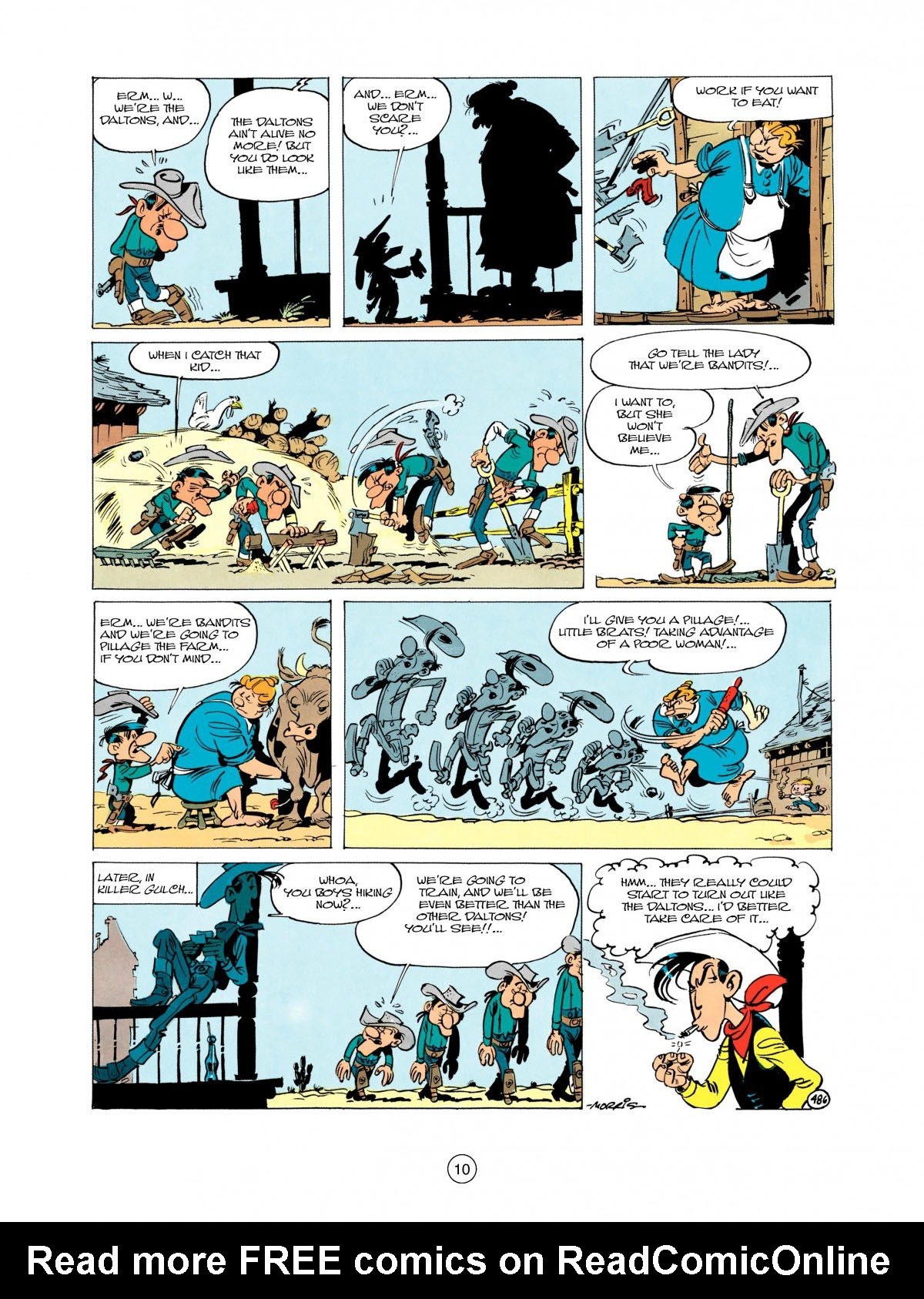 Read online A Lucky Luke Adventure comic -  Issue #28 - 11