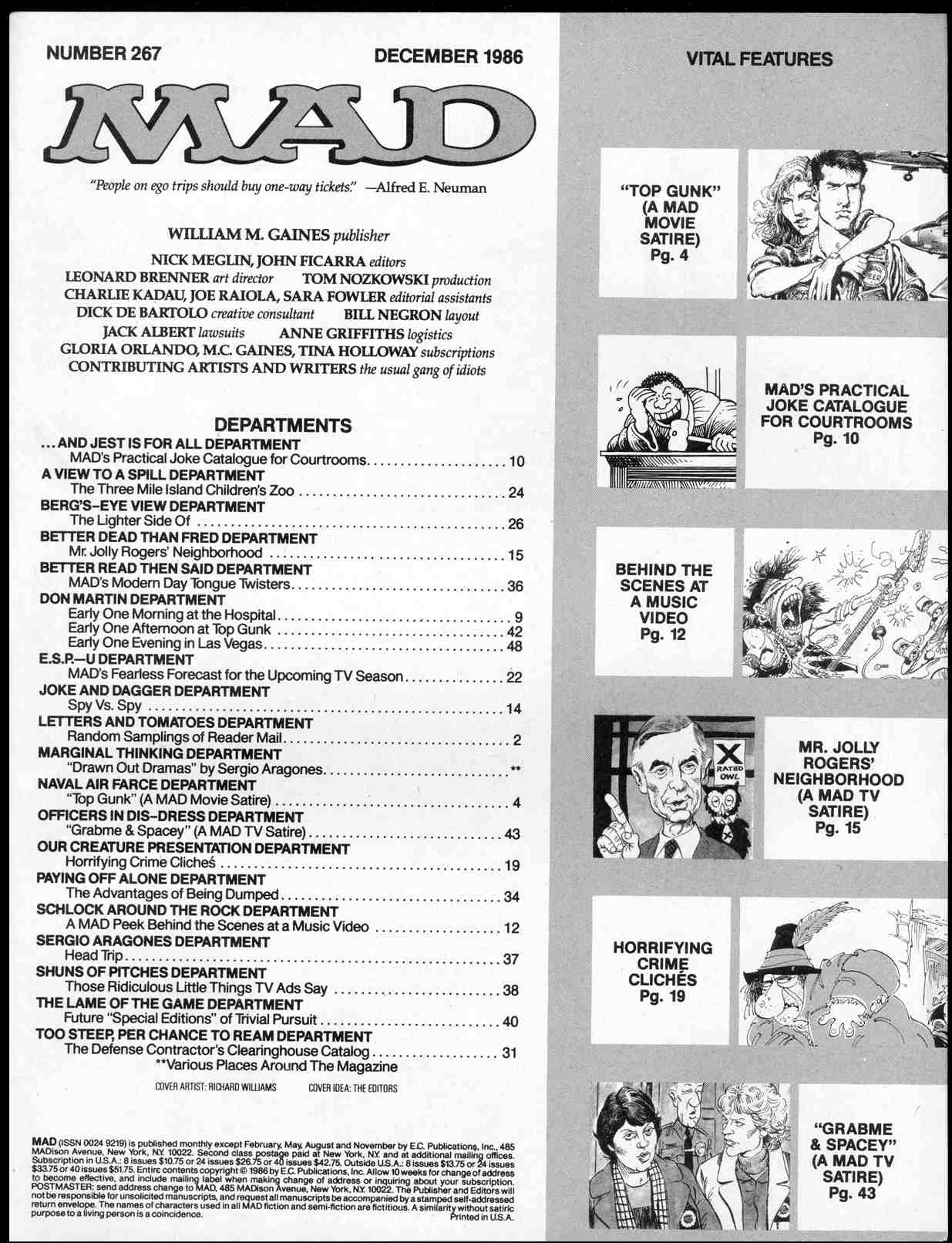 Read online MAD comic -  Issue #267 - 3