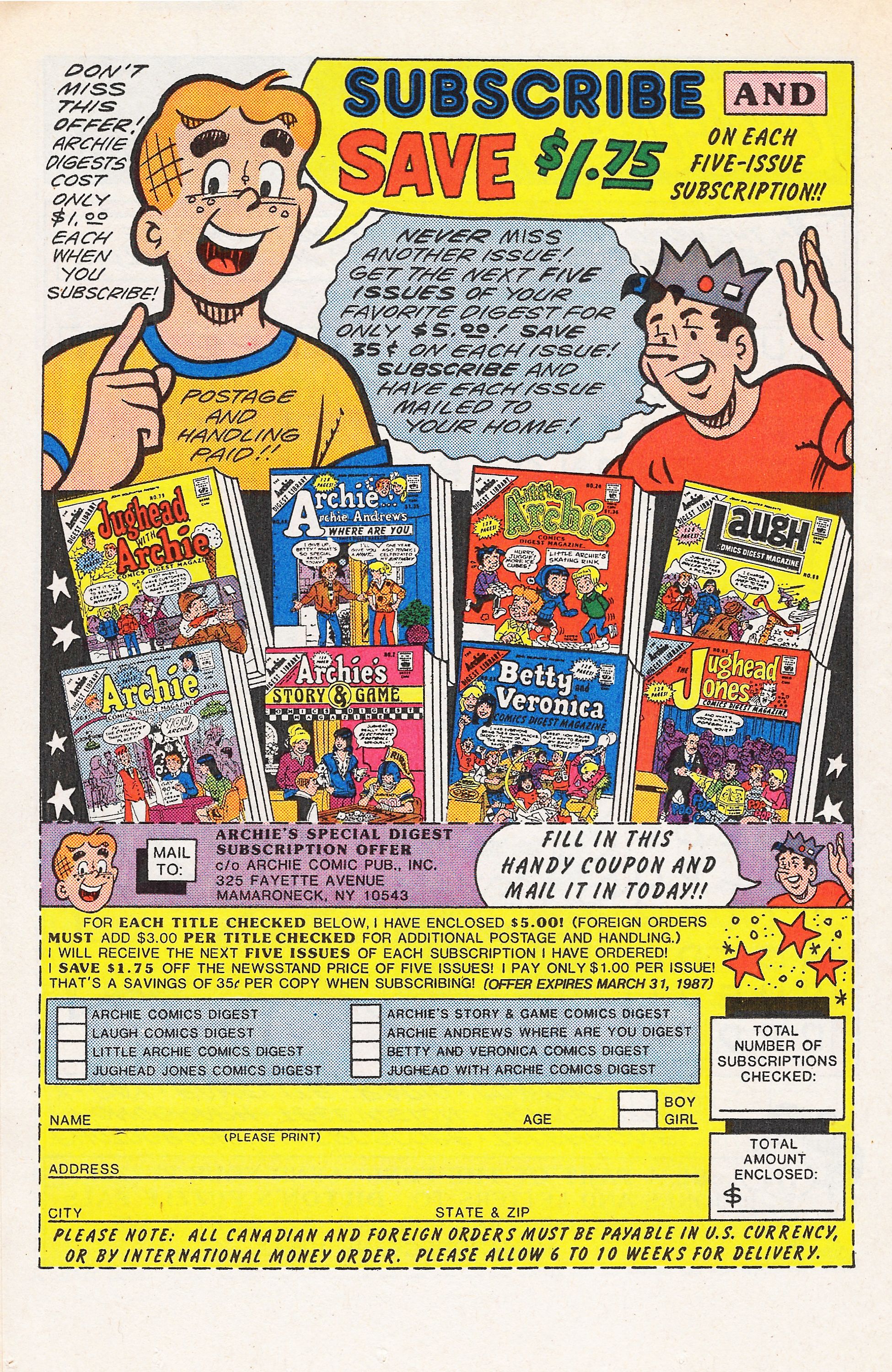 Read online Archie's Pals 'N' Gals (1952) comic -  Issue #187 - 12