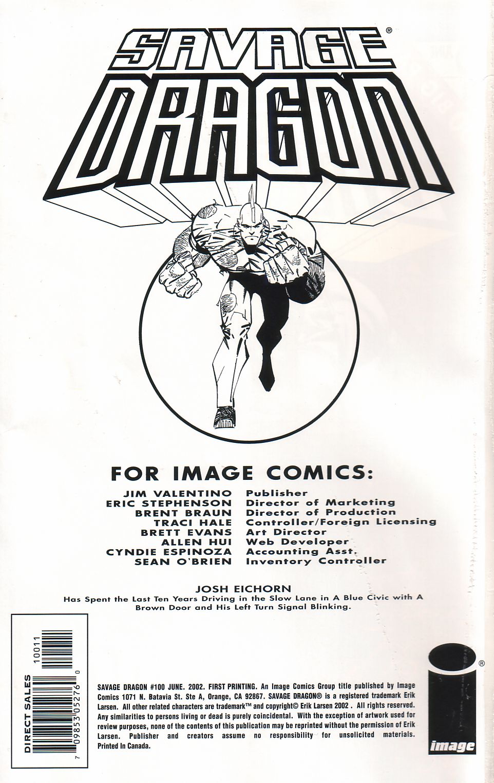 Read online The Savage Dragon (1993) comic -  Issue #100 - 3