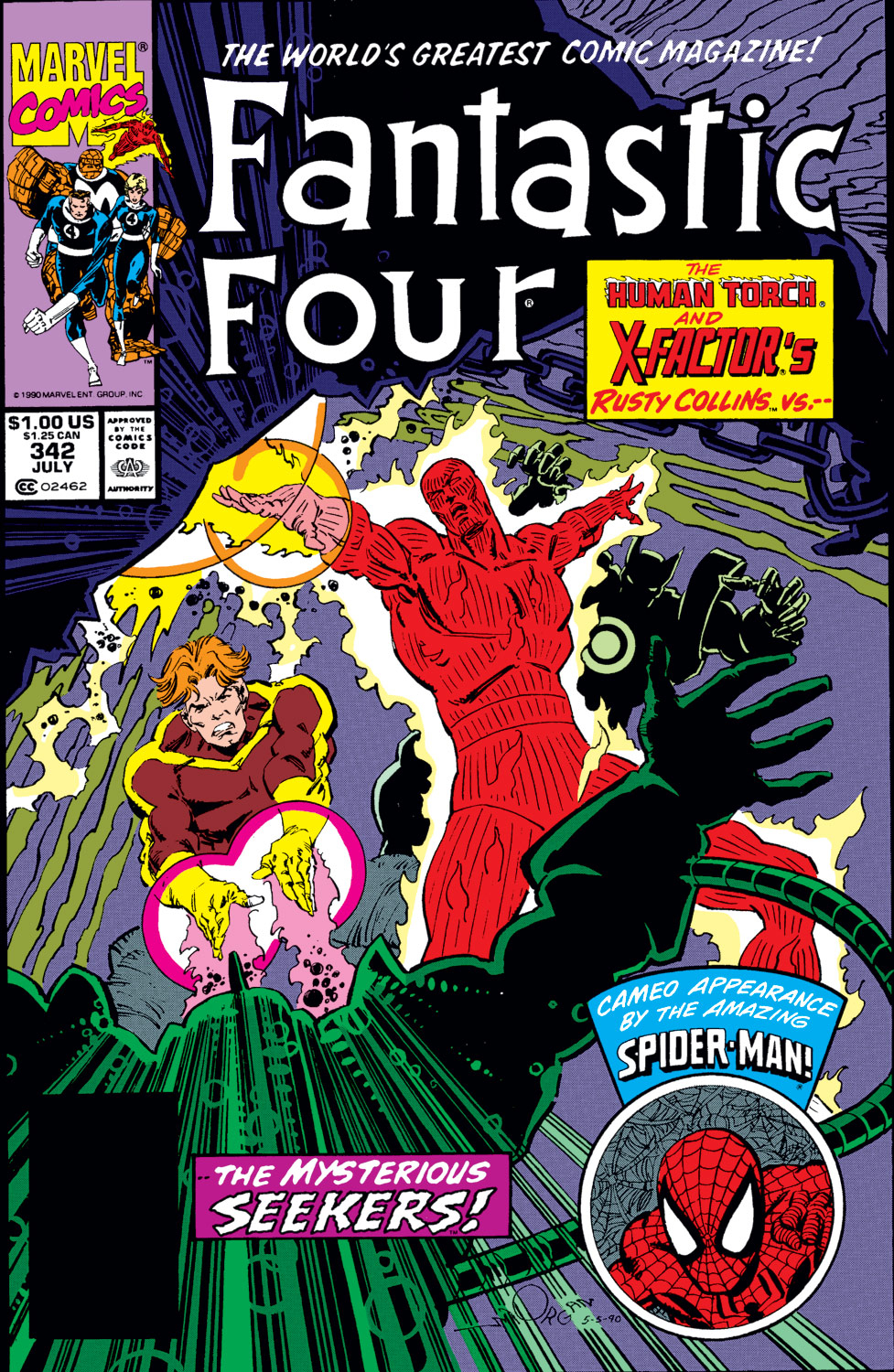 Read online Fantastic Four (1961) comic -  Issue #342 - 1